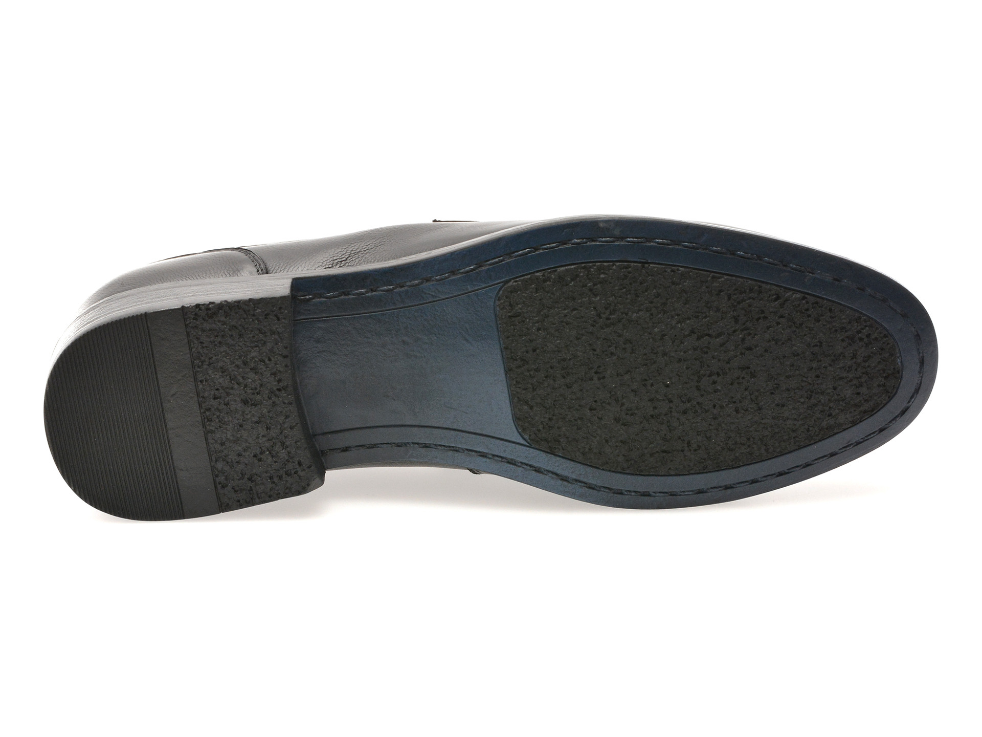 Mocasini eleganti EPICA negri, K57, din piele naturala