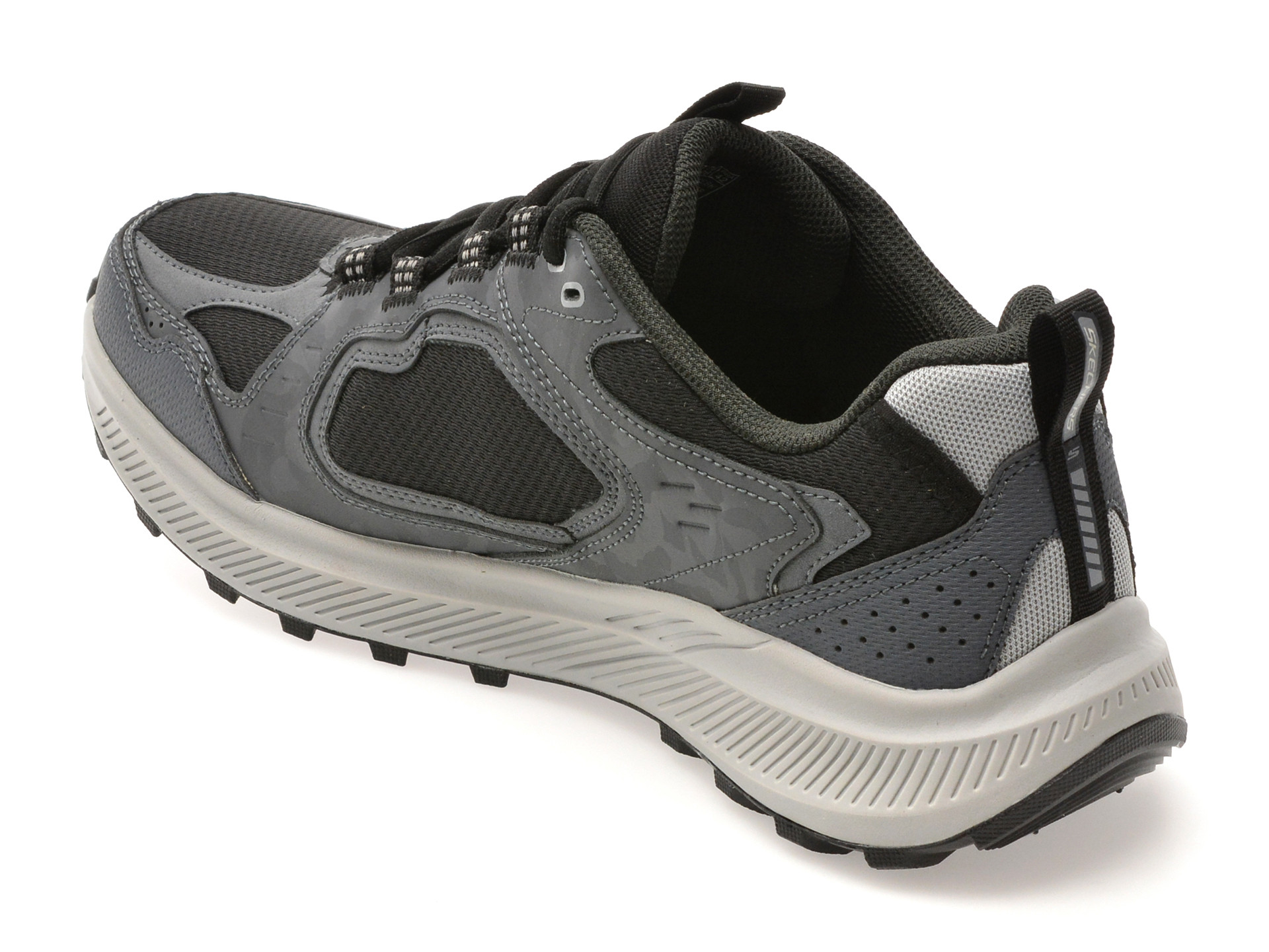 Pantofi sport SKECHERS gri, RIDGESTAR, din material textil