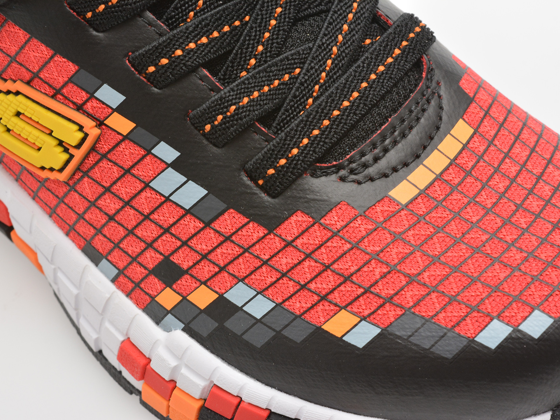 Pantofi sport SKECHERS rosii, MEGA-CRAFT 3.0, din piele ecologica