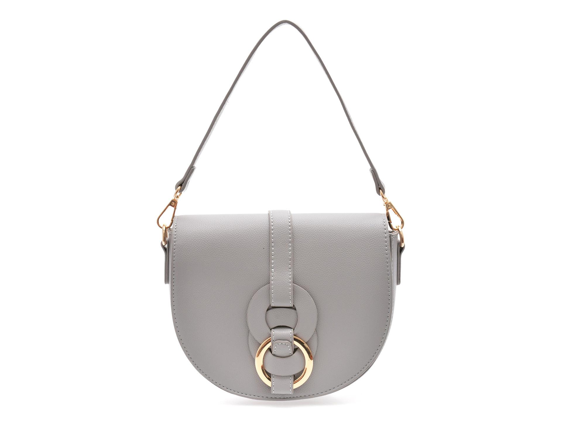 Geanta EPICA gri, 311, din piele ecologica