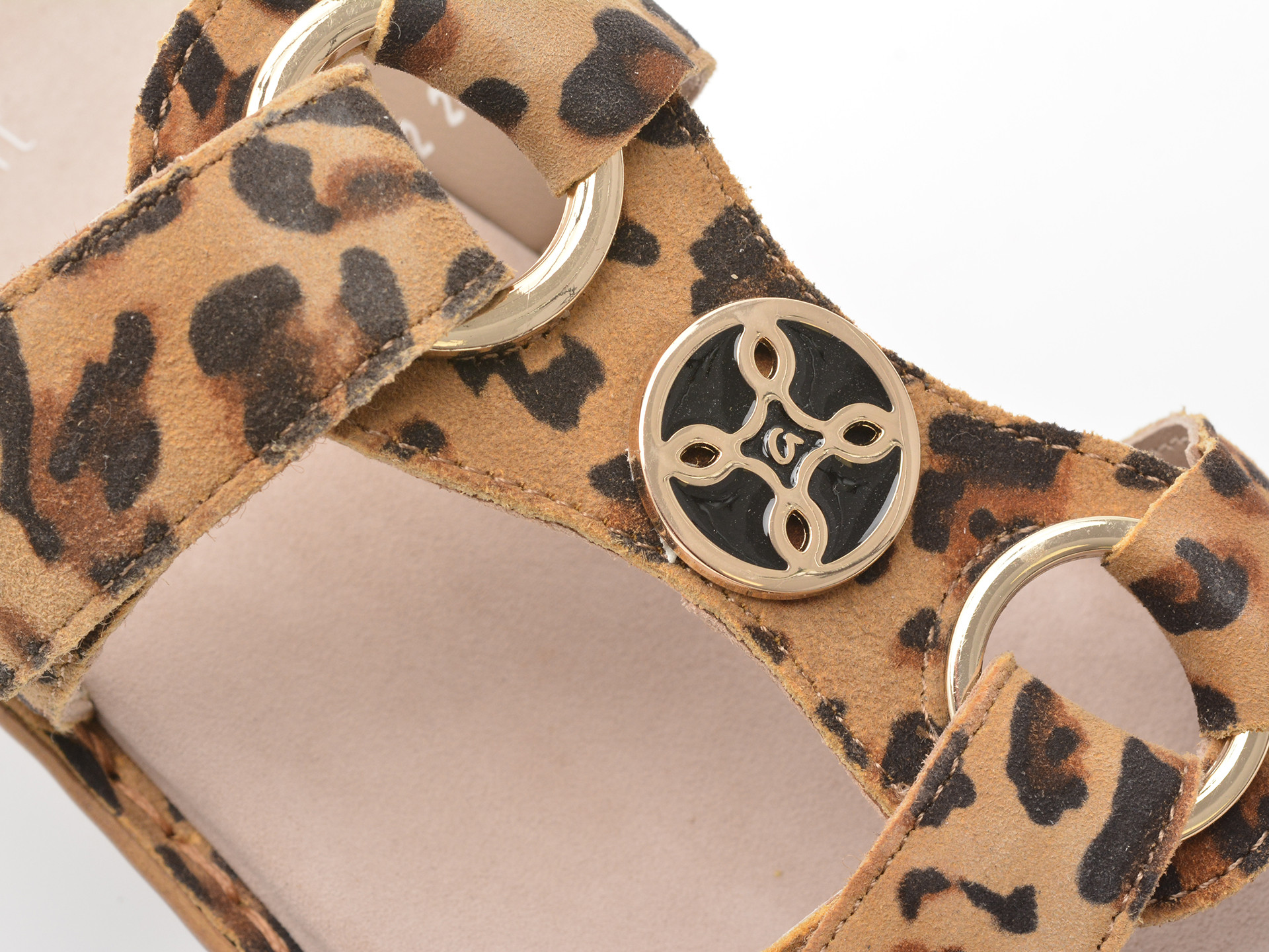 Papuci ARA maro, 29003, din piele ecologica