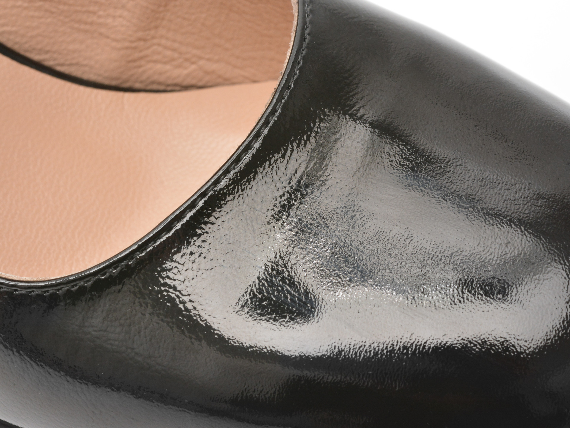 Pantofi EPICA negri, 6020182, din piele naturala lacuita