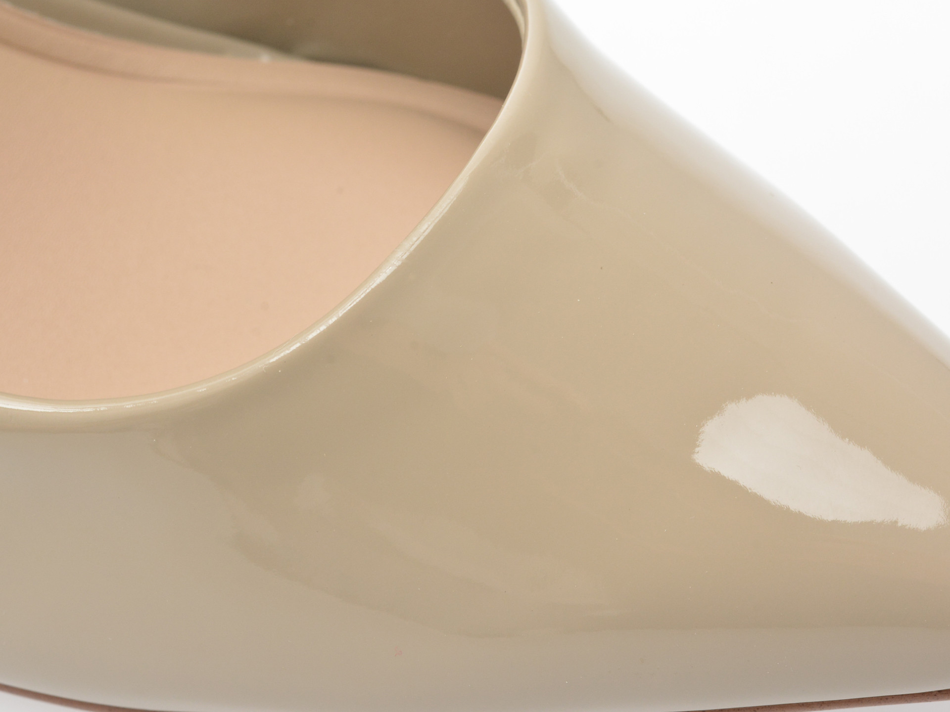 Pantofi eleganti ALDO gri, STESSY 2.0, din piele ecologica lacuita