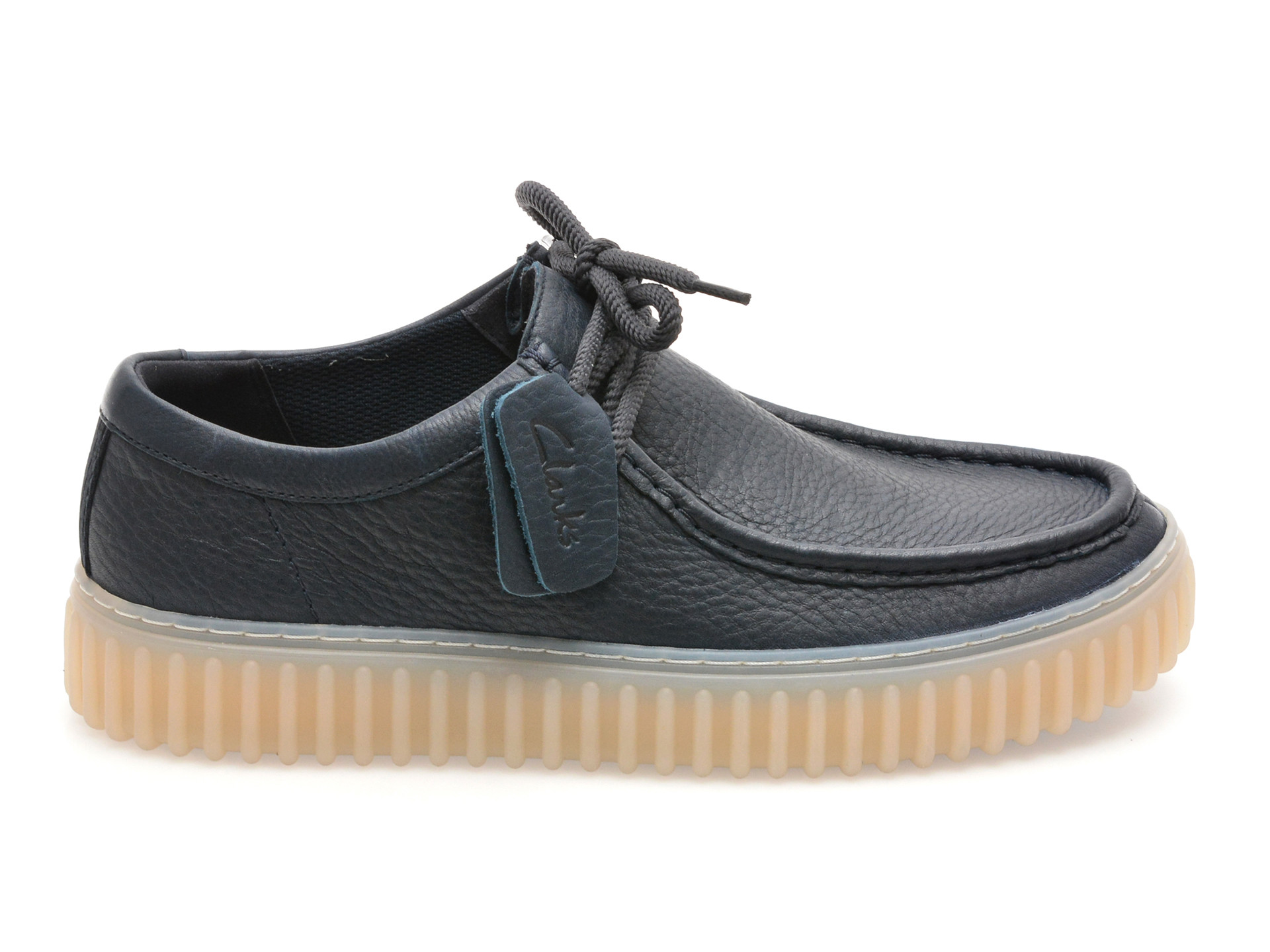 Mocasini CLARKS bleumarin, TORHILL LO, din piele naturala