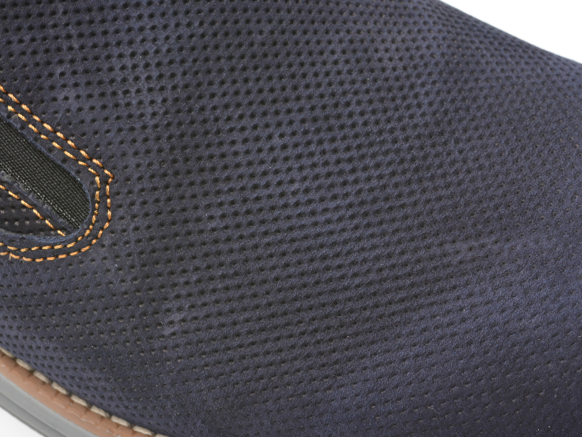 Pantofi OTTER bleumarin, A35, din nabuc