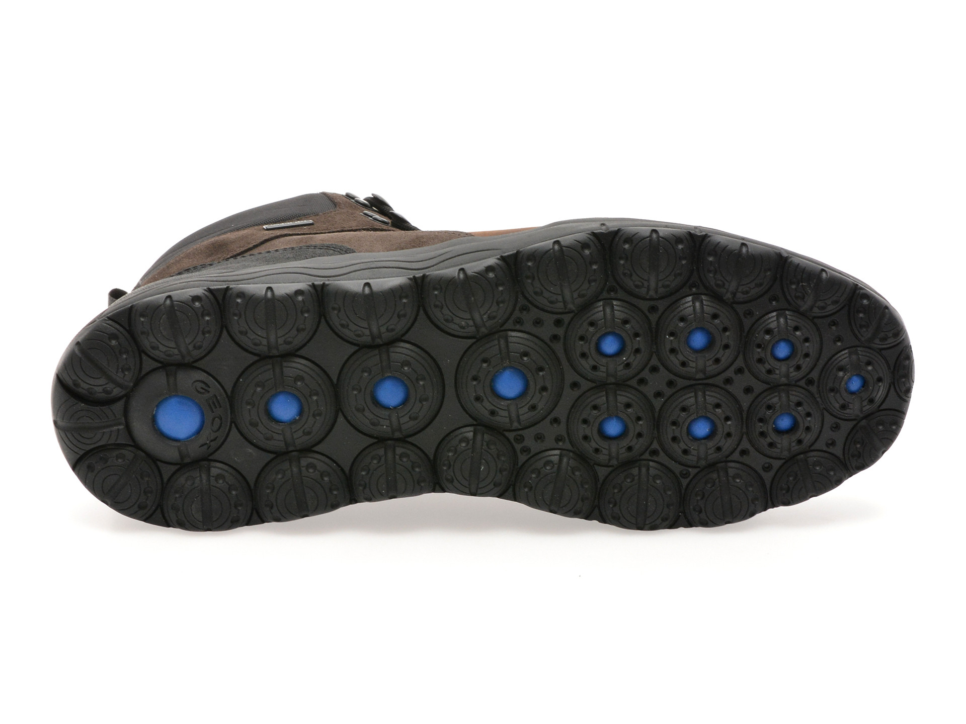 Ghete GEOX maro, U46FDB, din piele naturala