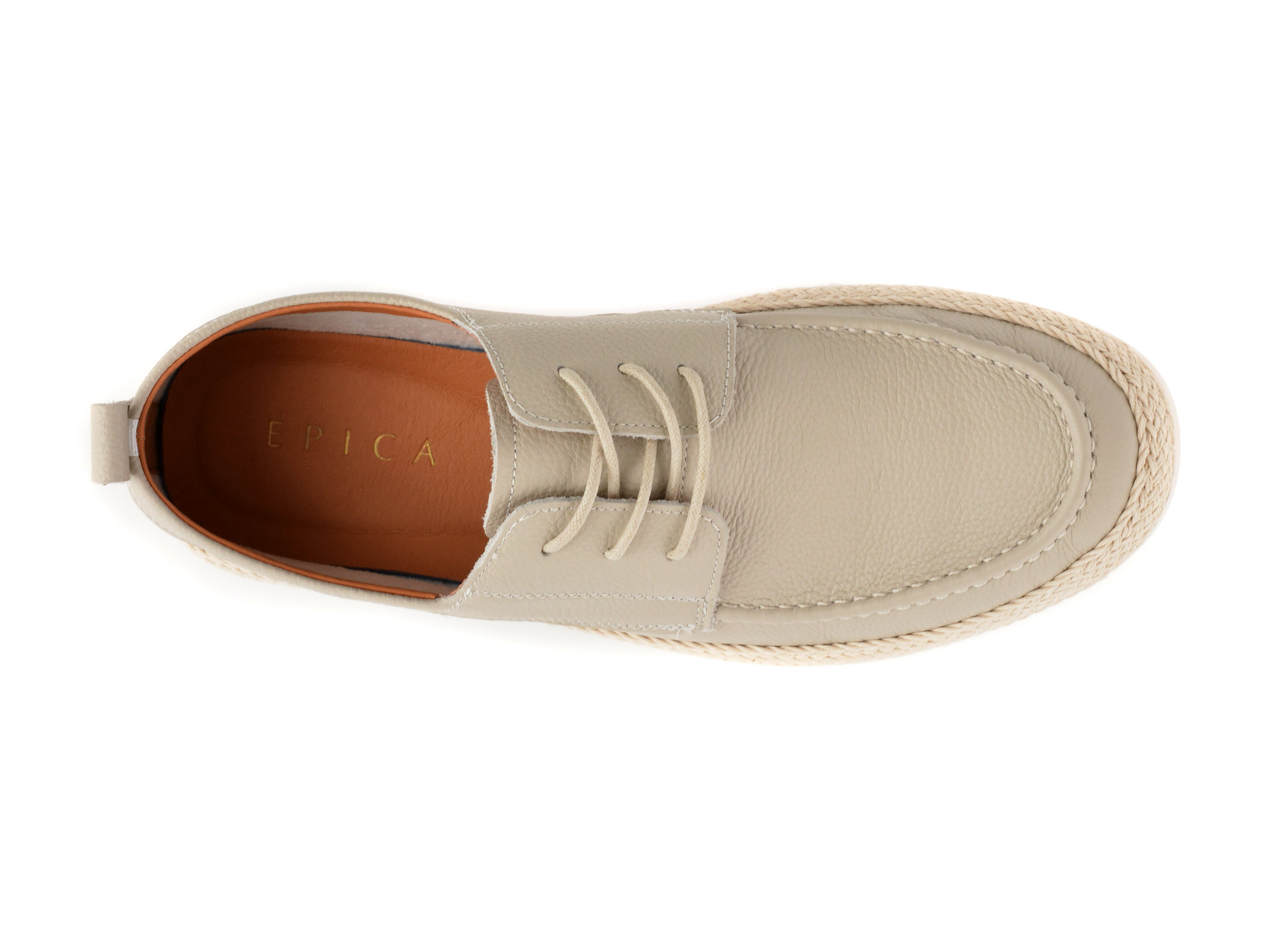 Pantofi EPICA gri, 937, din piele naturala