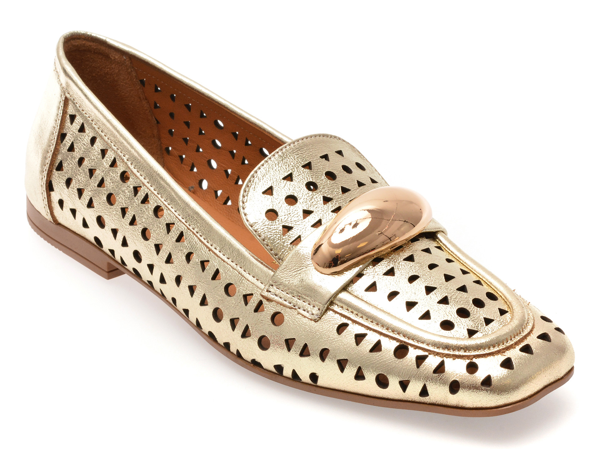 Mocasini image aurii 2842853 din piele naturala