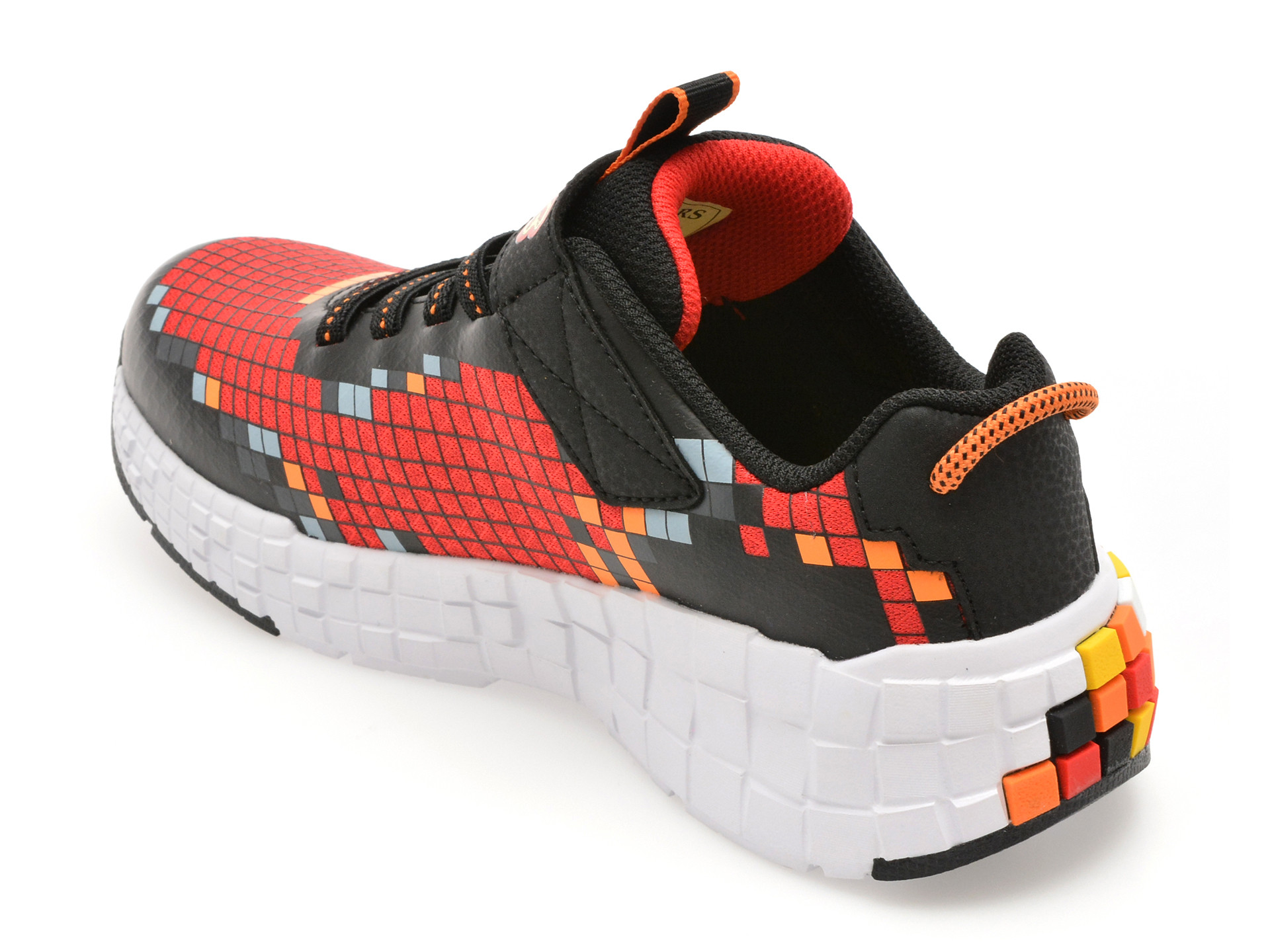 Pantofi sport SKECHERS rosii, MEGA-CRAFT 3.0, din piele ecologica