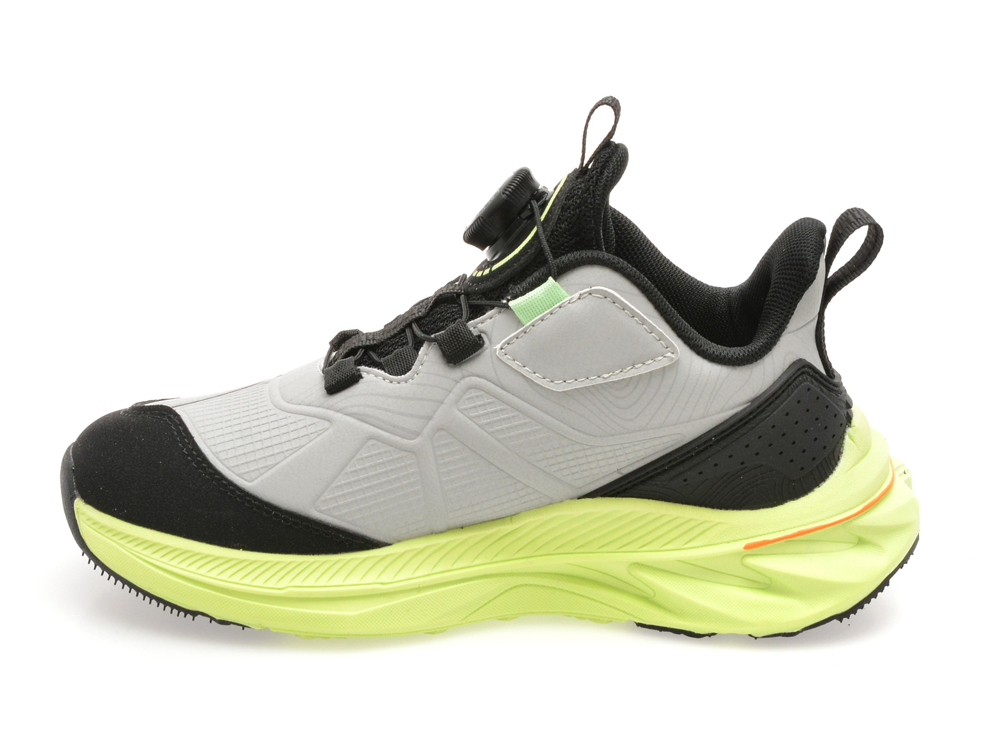 Pantofi sport SELECTION KIDS gri, 1004, din piele ecologica