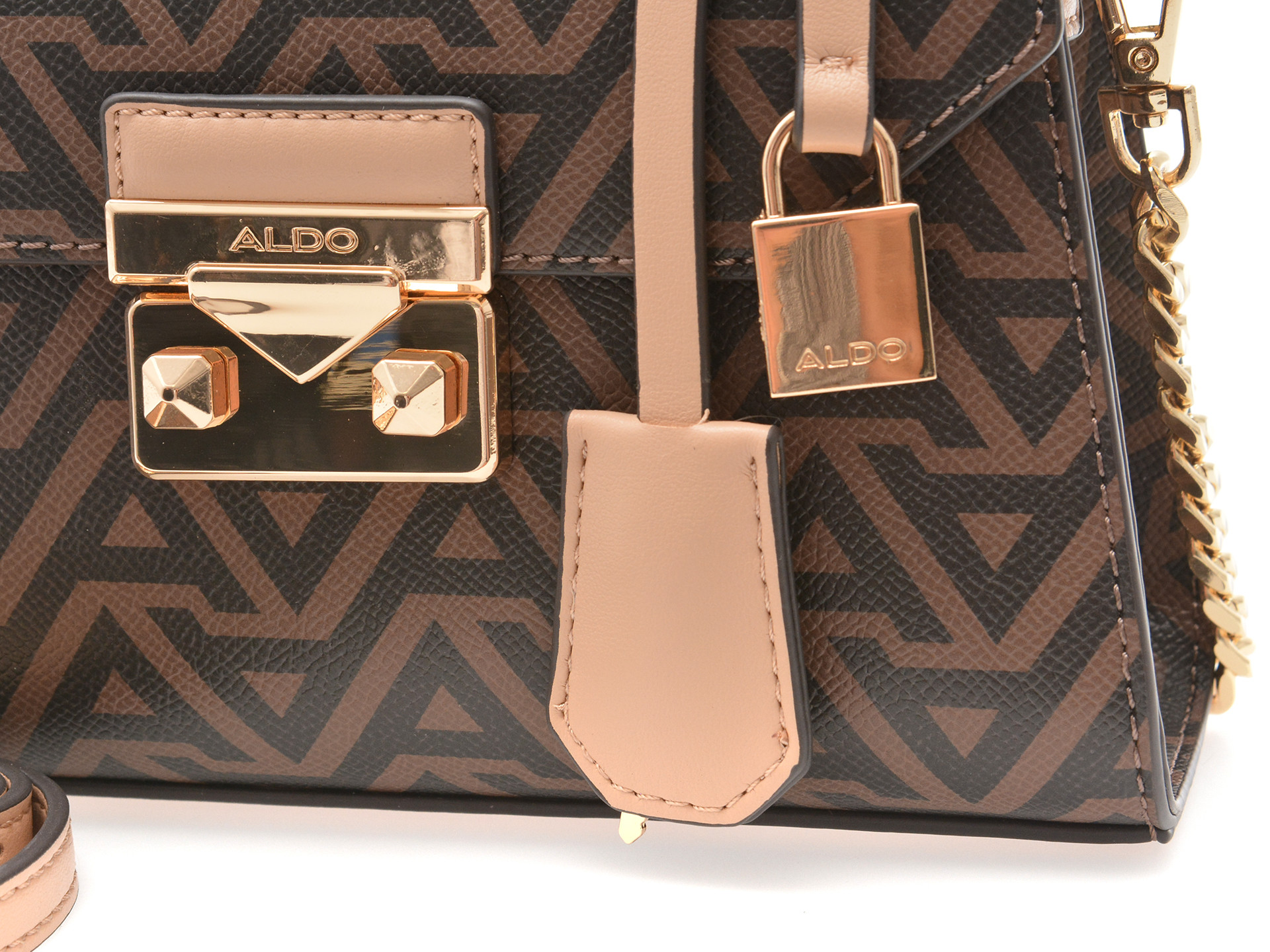 Geanta ALDO maro, CRELLITA 200, din piele ecologica