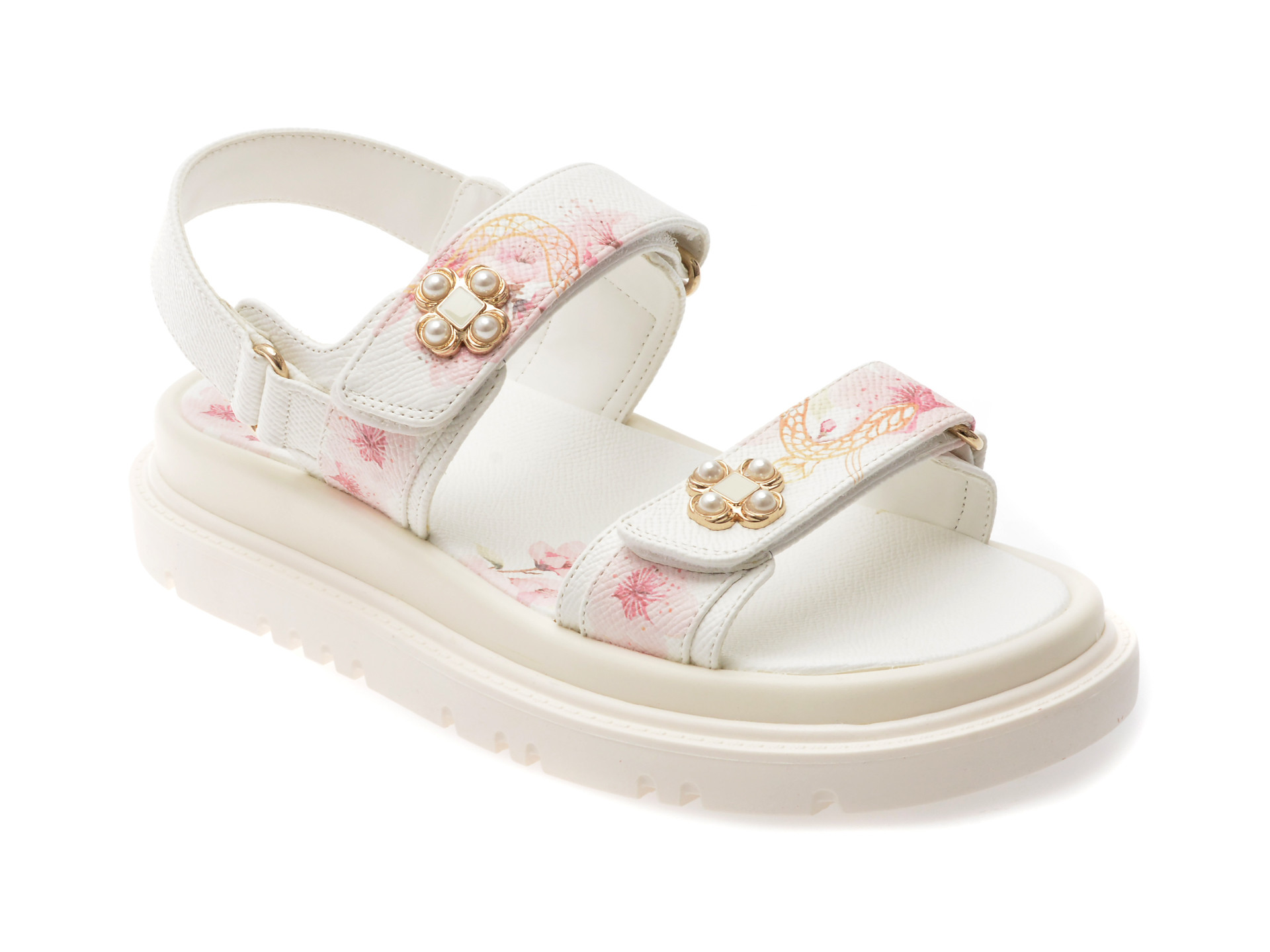 Sandale ALDO multicolor, GEMIMA 978, din piele ecologica