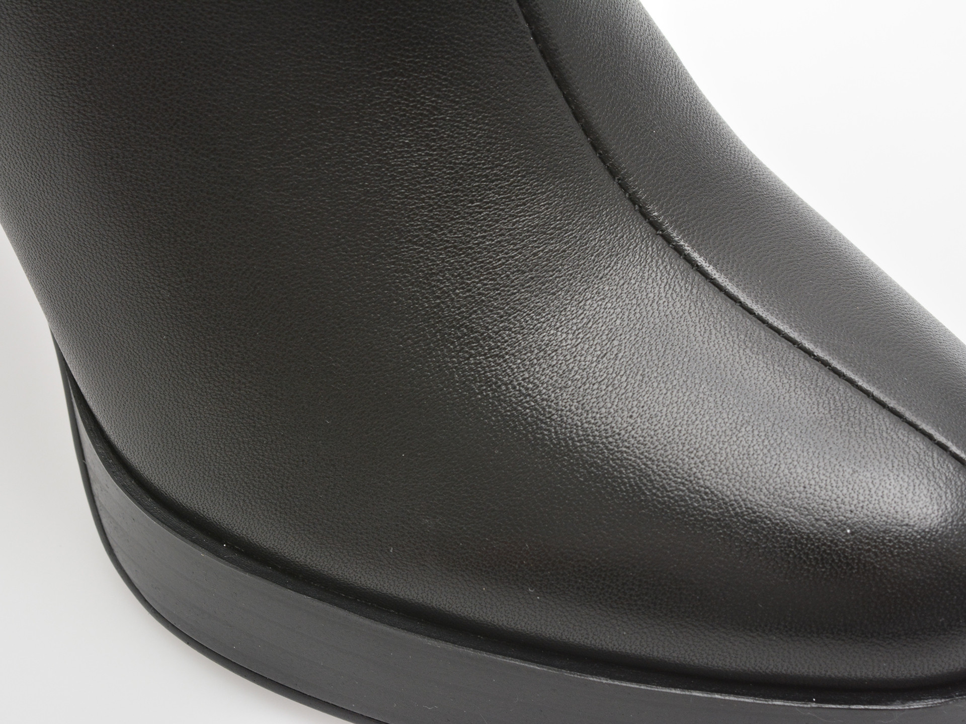 Botine EPICA negre, 2392, din piele naturala