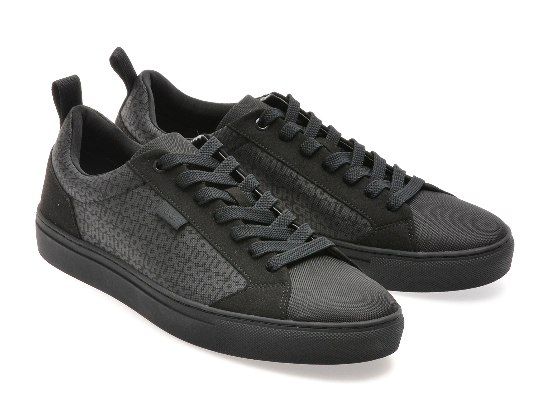 Pantofi sport HUGO negri, 2667, din material textil