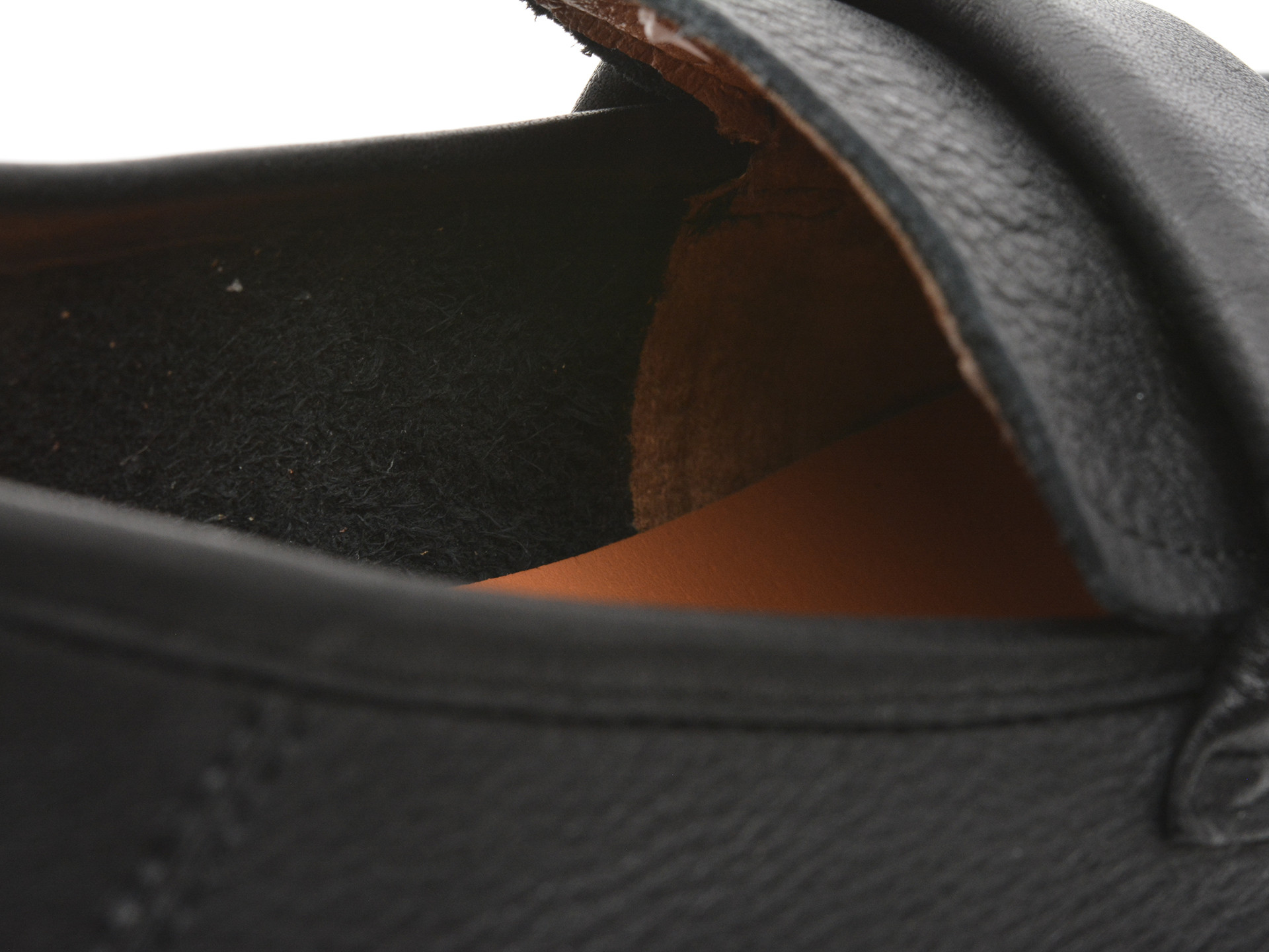 Mocasini IMAGE negri, 2307, din piele naturala