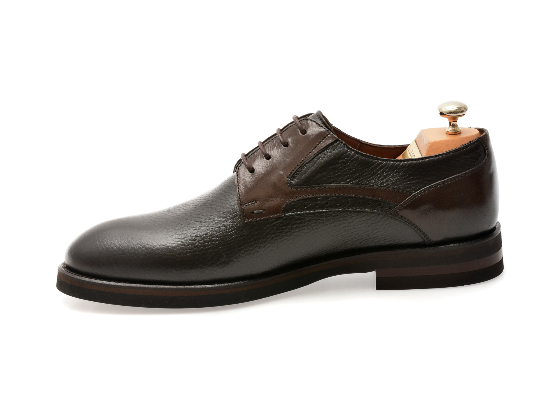 Pantofi eleganti LE COLONEL maro, 63642, din piele naturala