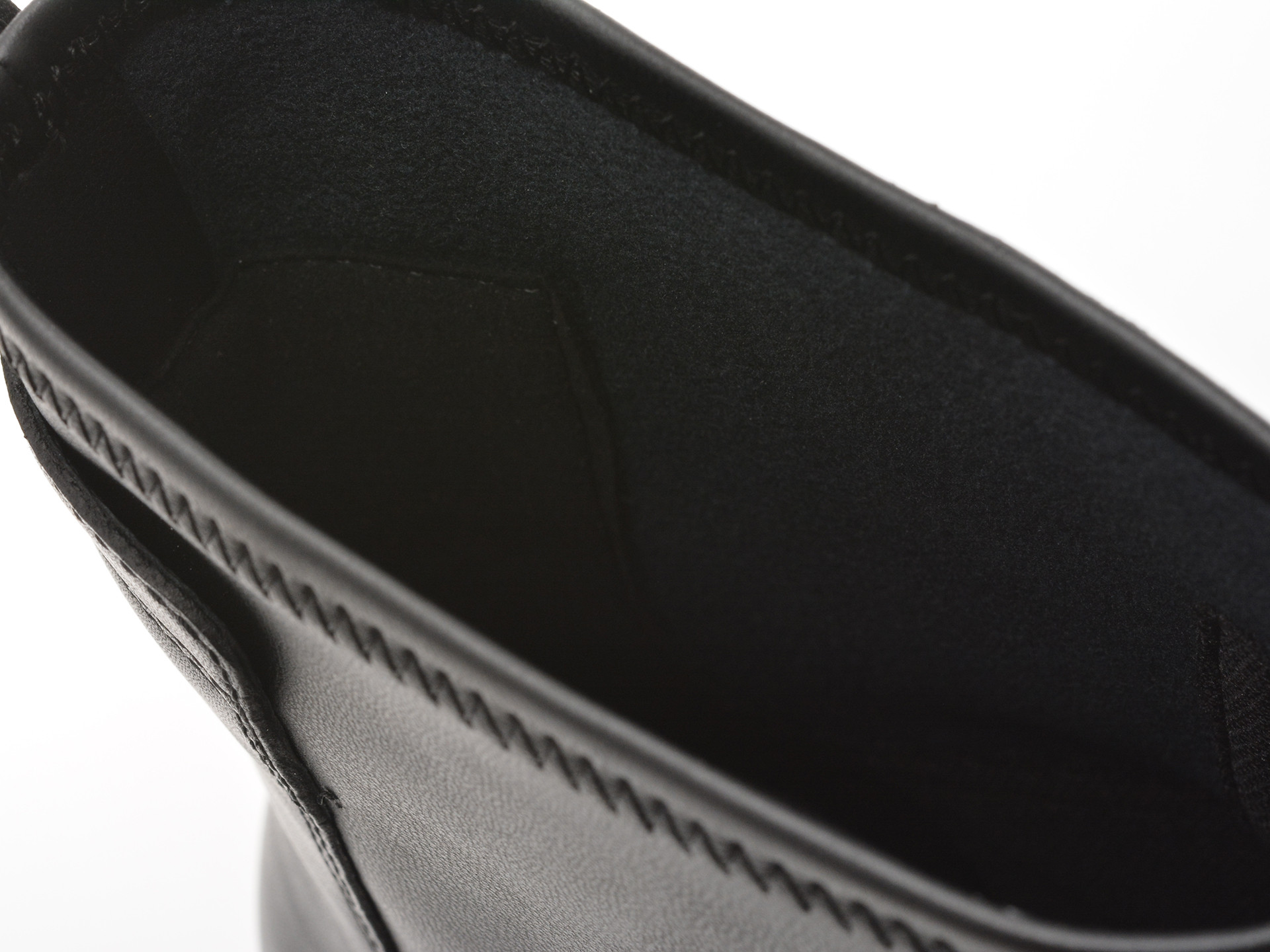 Ghete GEOX negre, D26UAC, din piele naturala