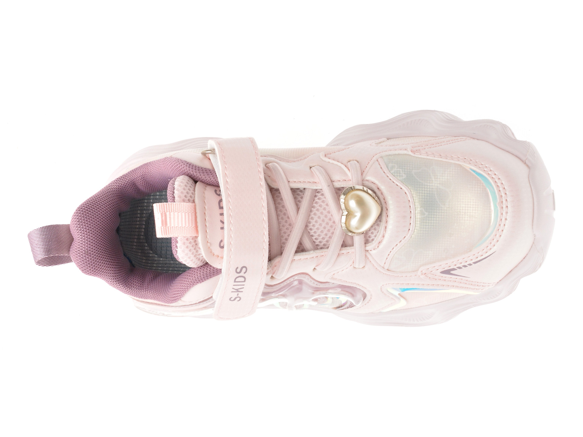 Pantofi sport SELECTION KIDS roz, 1003, din piele ecologica