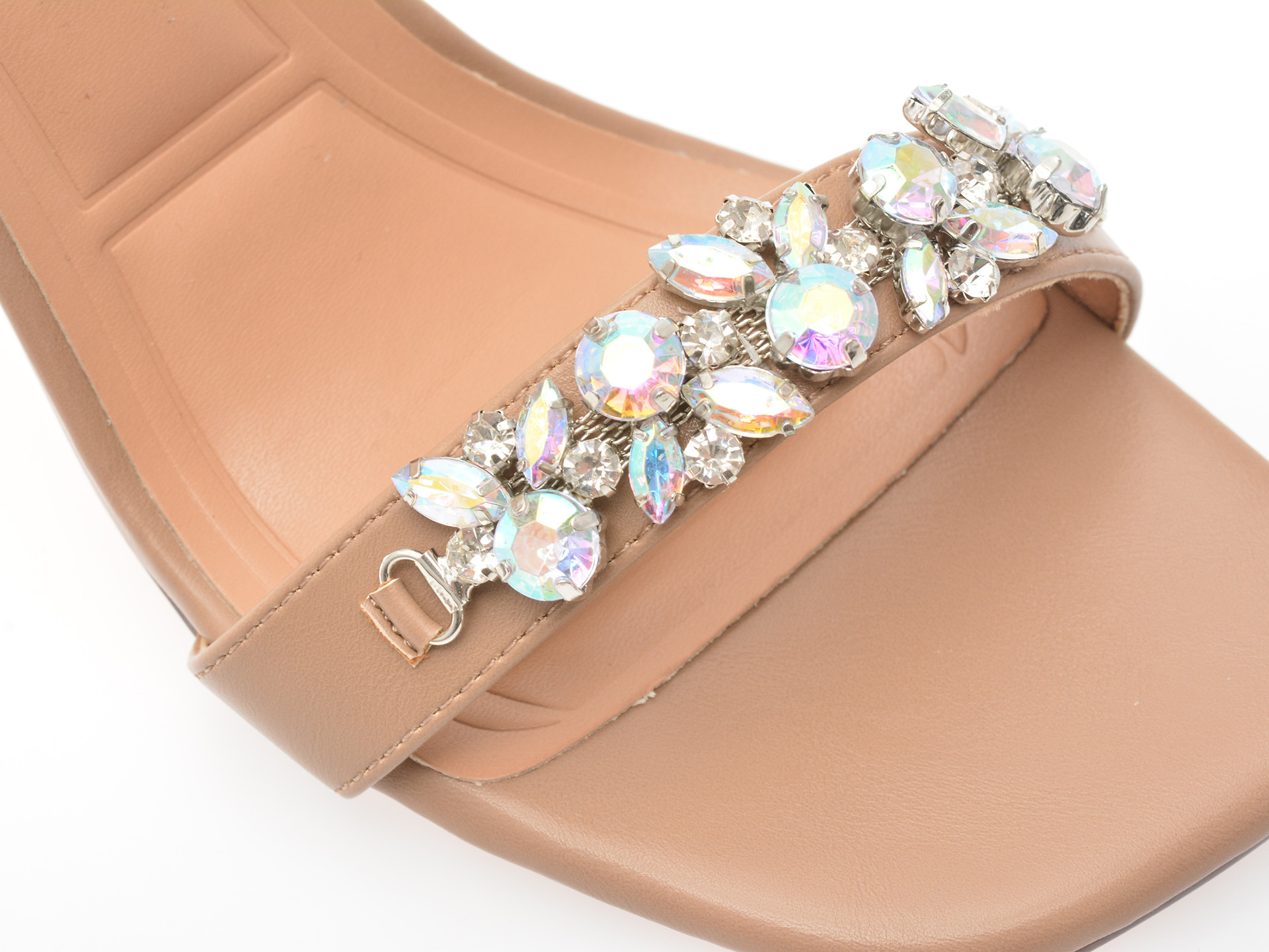 Sandale elegante EPICA maro, 82989, din piele ecologica