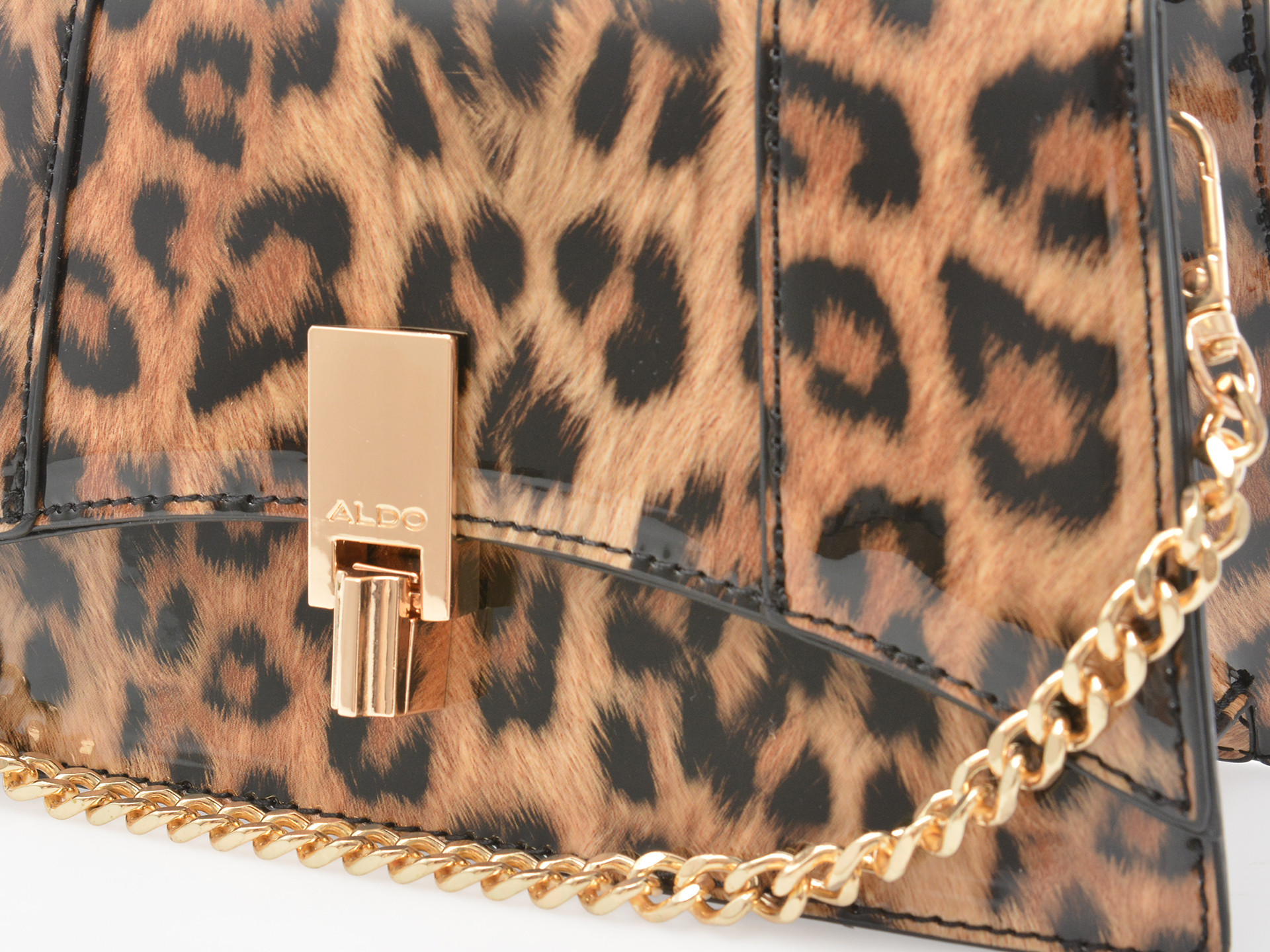 Geanta ALDO maro, LATORUA 967, din piele ecologica lacuita