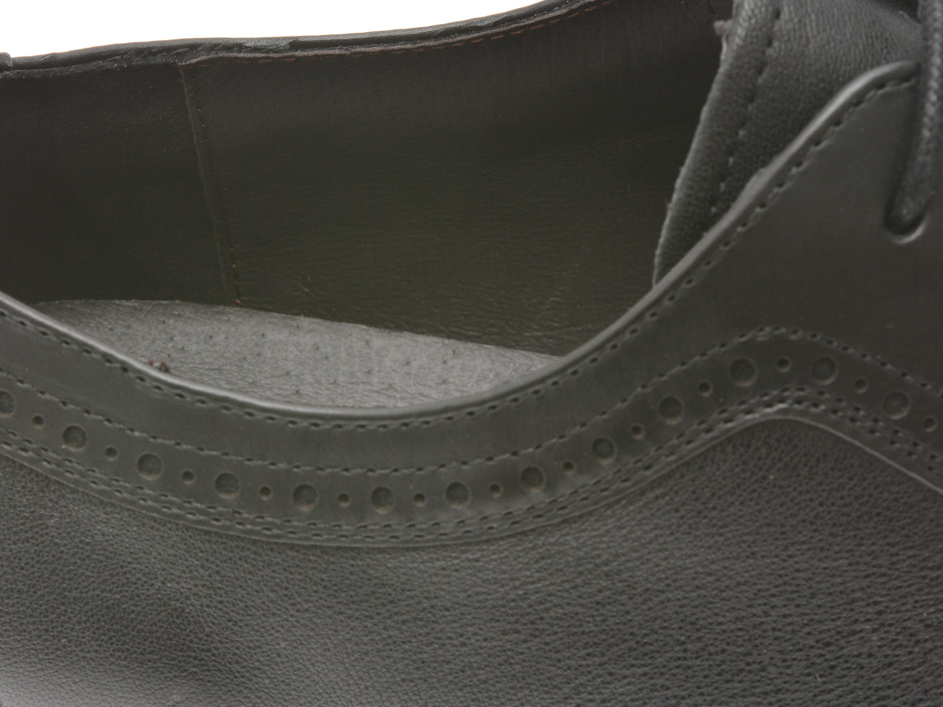 Pantofi eleganti OTTER negri, 30008, din piele naturala