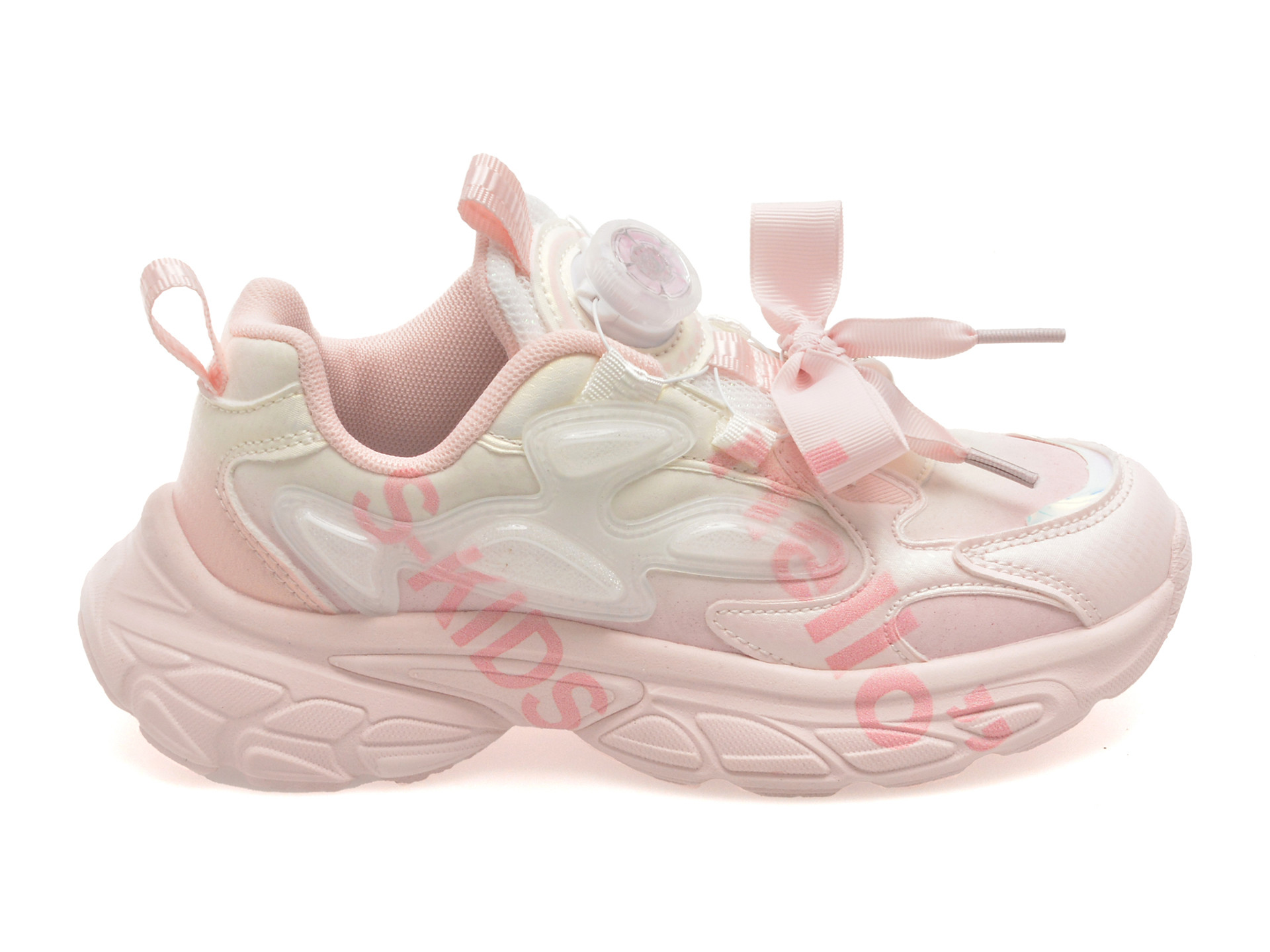 Pantofi sport SELECTION KIDS roz, 1002, din piele ecologica