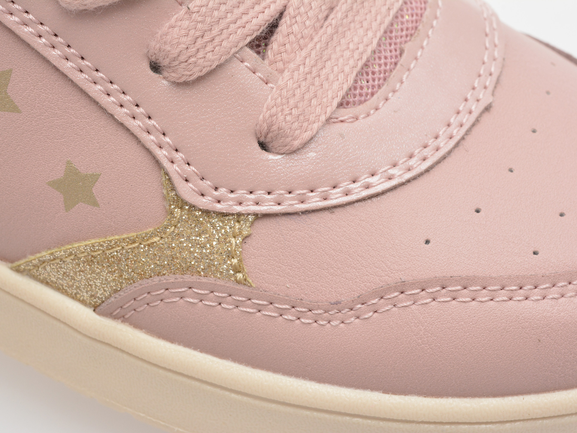 Ghete GEOX roz, J56HXE, din piele ecologica