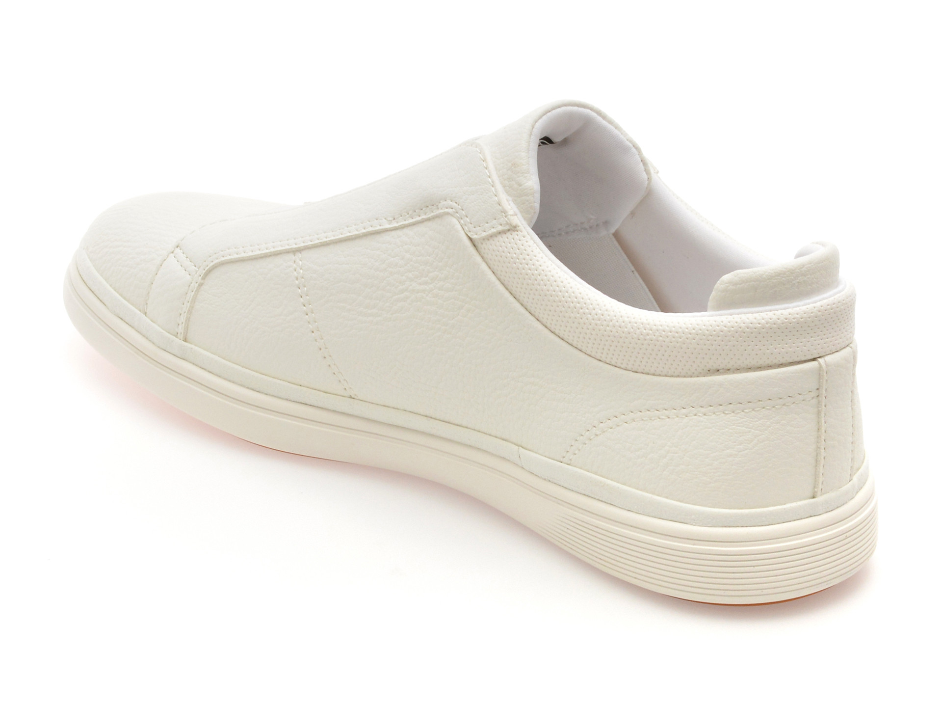 Pantofi sport ALDO albi, AROS 100, din piele ecologica