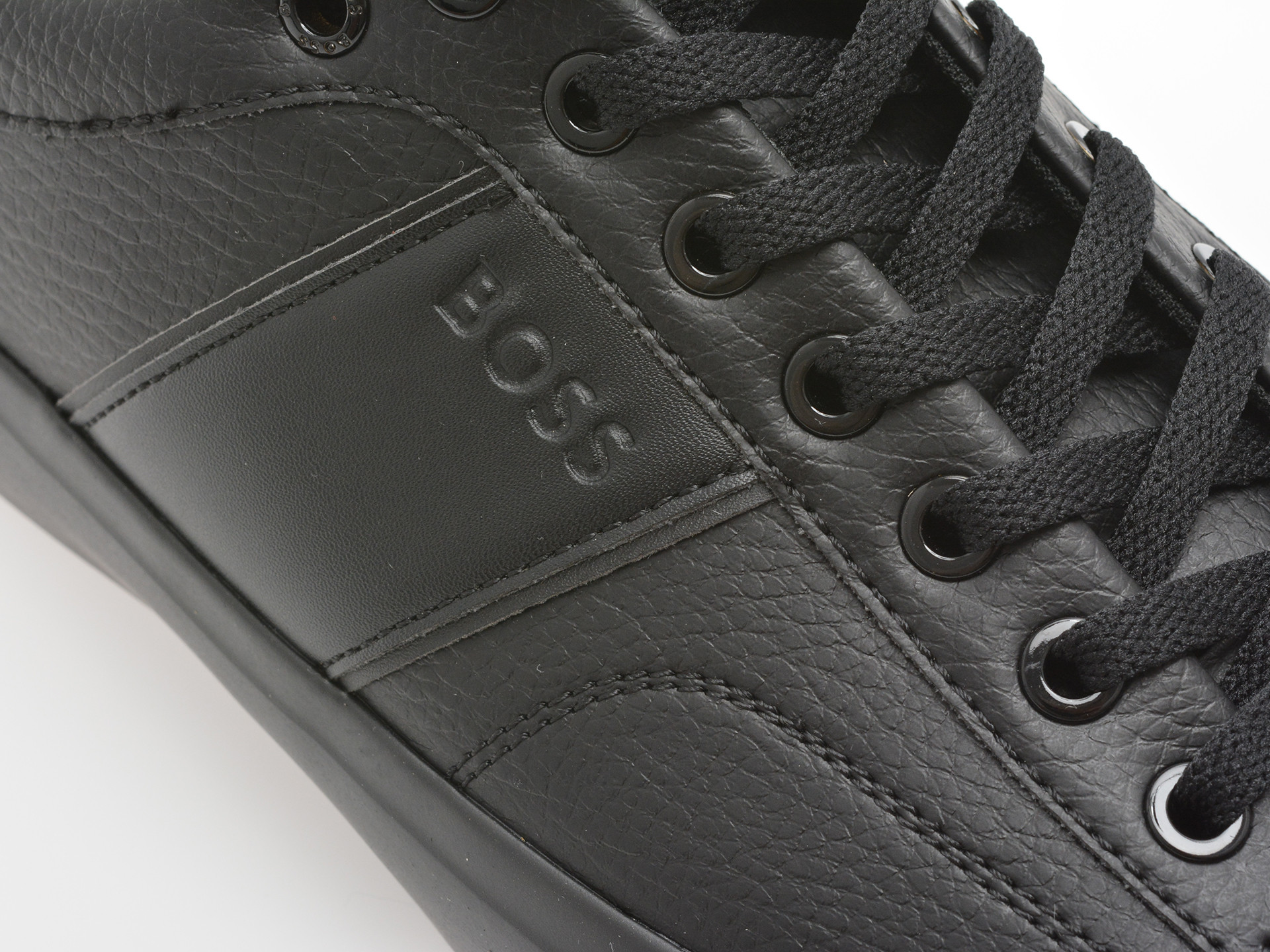 Pantofi sport BOSS negri, 2833, din piele ecologica