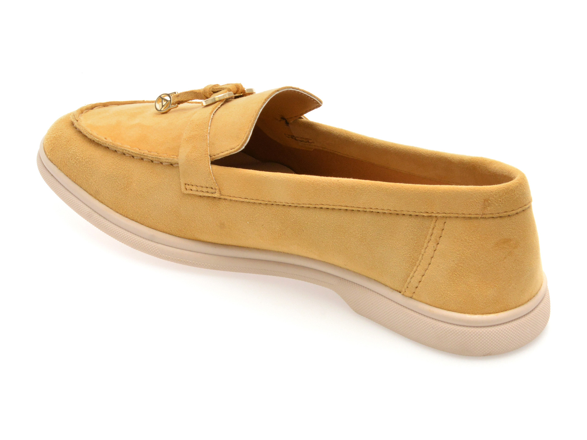 Mocasini ALDO galbeni, CRERAS-IN 750, din piele intoarsa