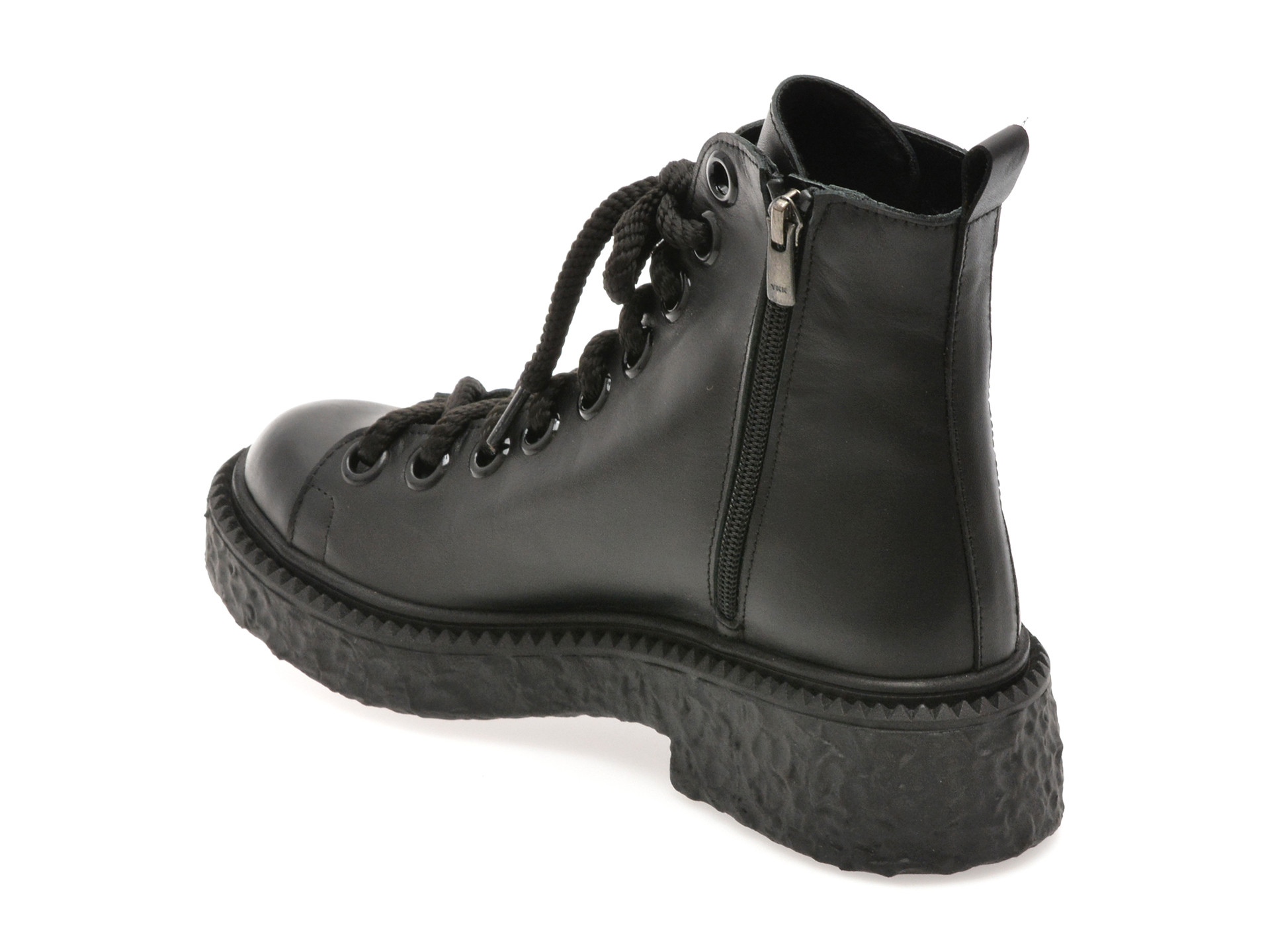 Ghete EPICA negre, 4770030, din piele naturala