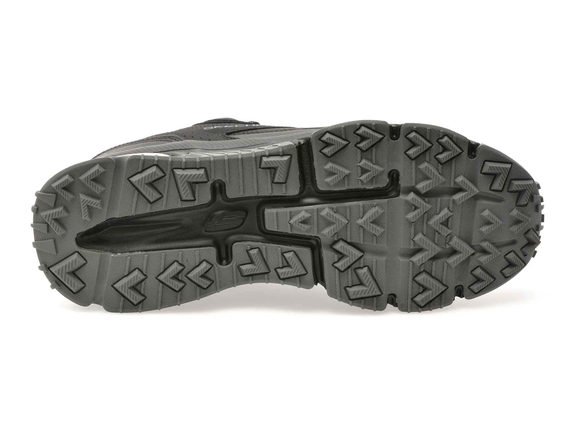 Pantofi sport SKECHERS negri, SKECH-AIR ENVOY, din material textil