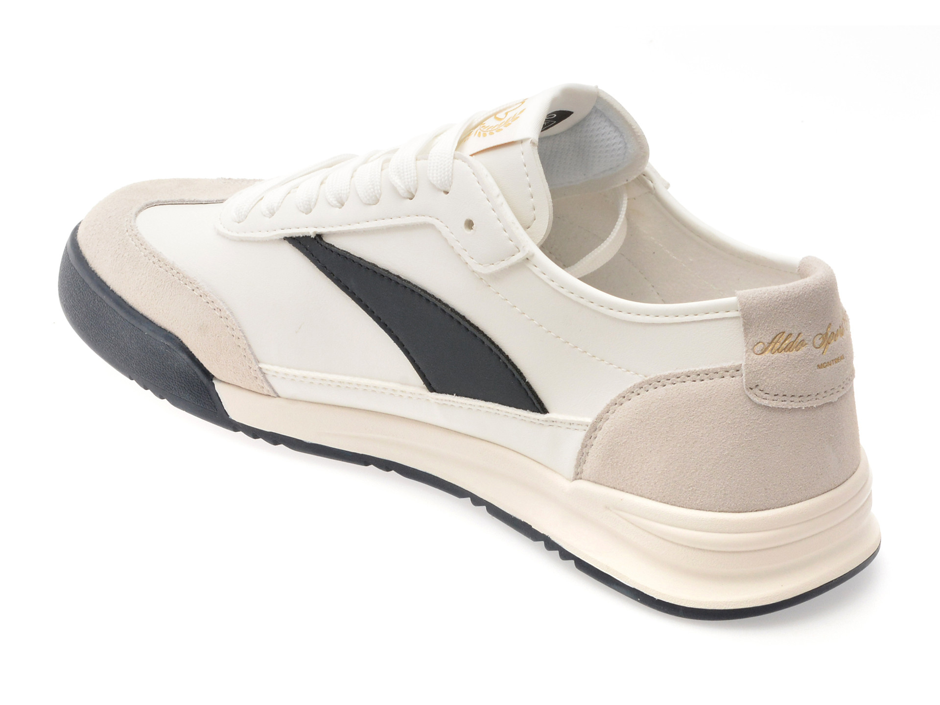 Pantofi sport ALDO albi, CLUBMTL 120, din piele ecologica