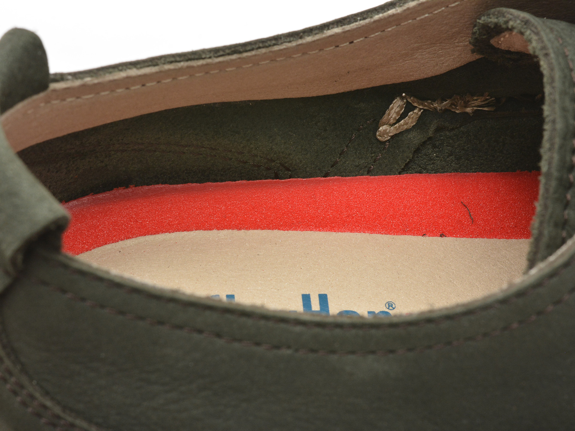 Mocasini CALLAGHAN verzi, 62200, din nabuc