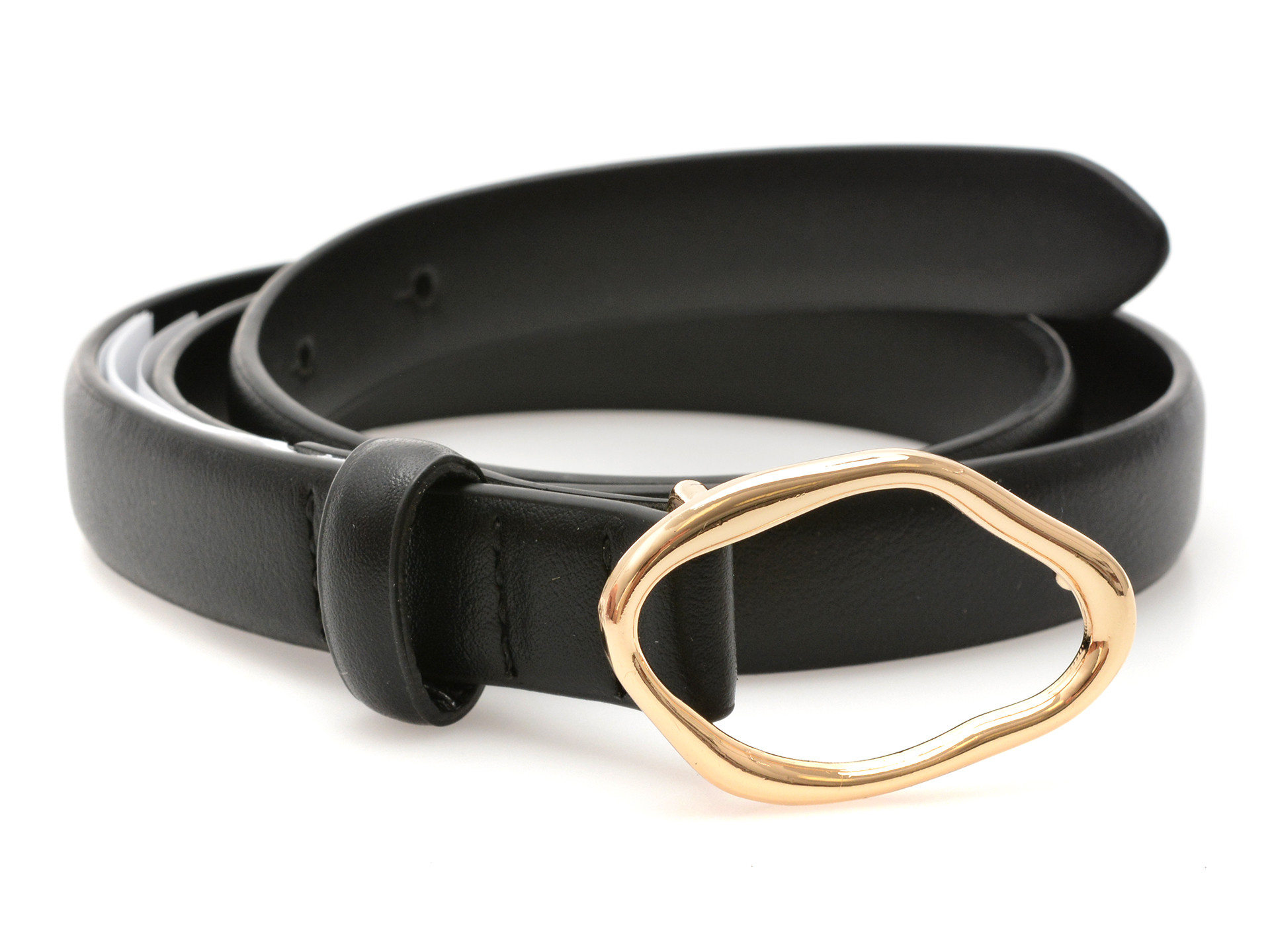 Curea ALDO neagra, GROEGAN 970, din piele ecologica