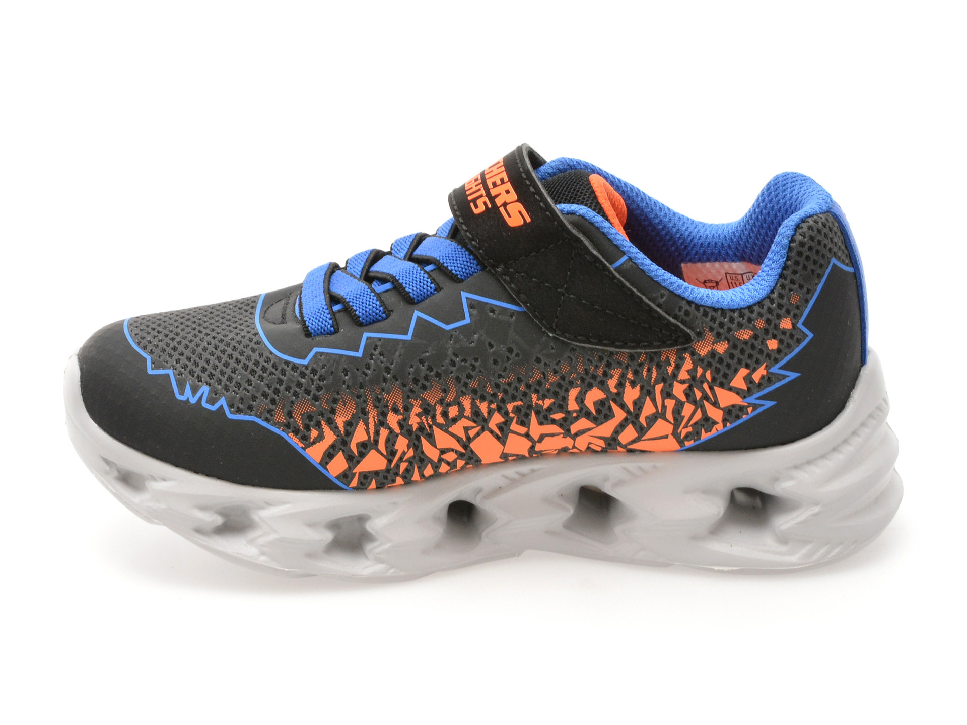 Pantofi sport SKECHERS negri, VORTEX 2.0, din material textil