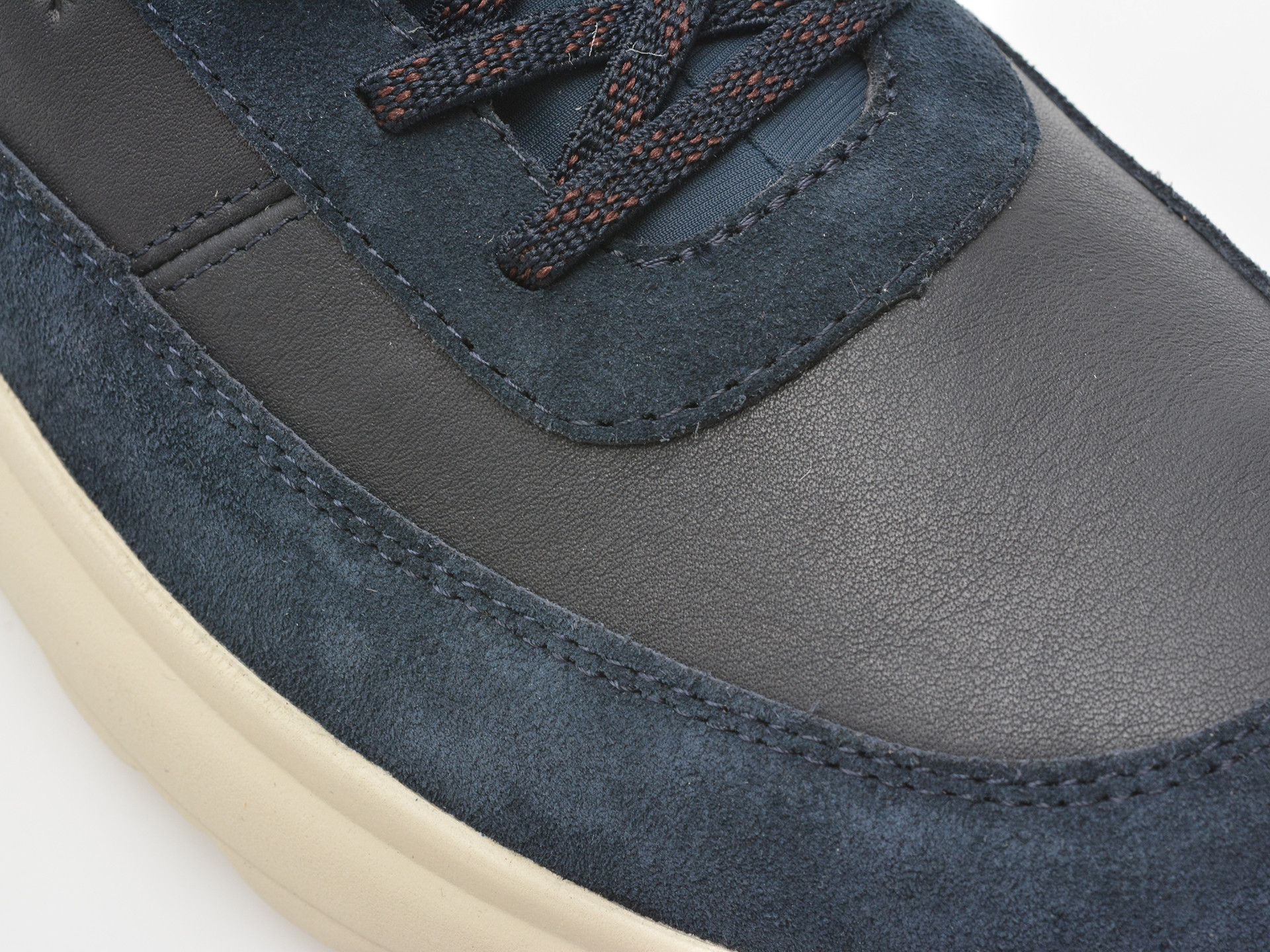 Pantofi sport GEOX bleumarin, U56MPA, din piele naturala