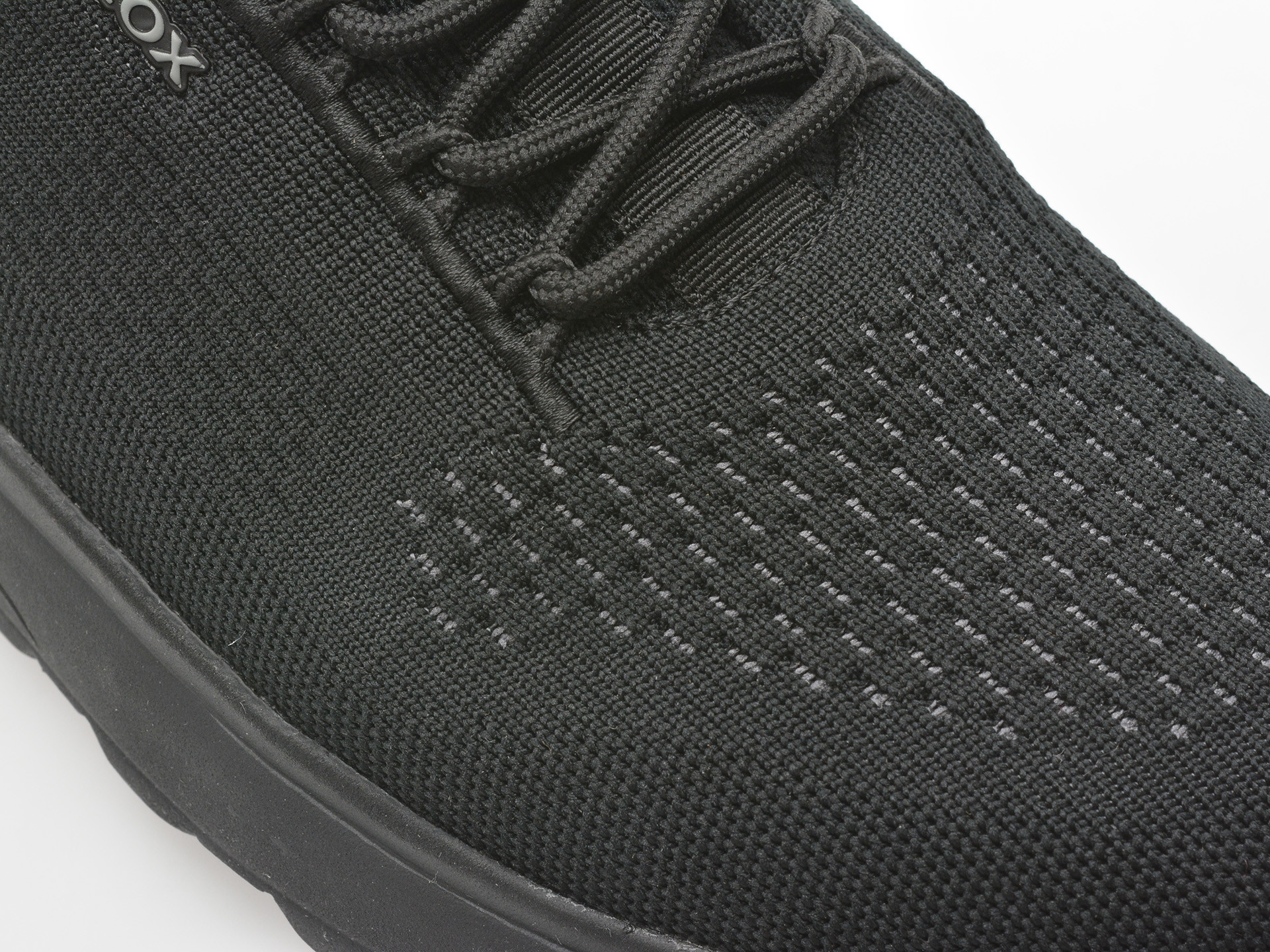 Pantofi sport GEOX negri, U15BYA, din material textil