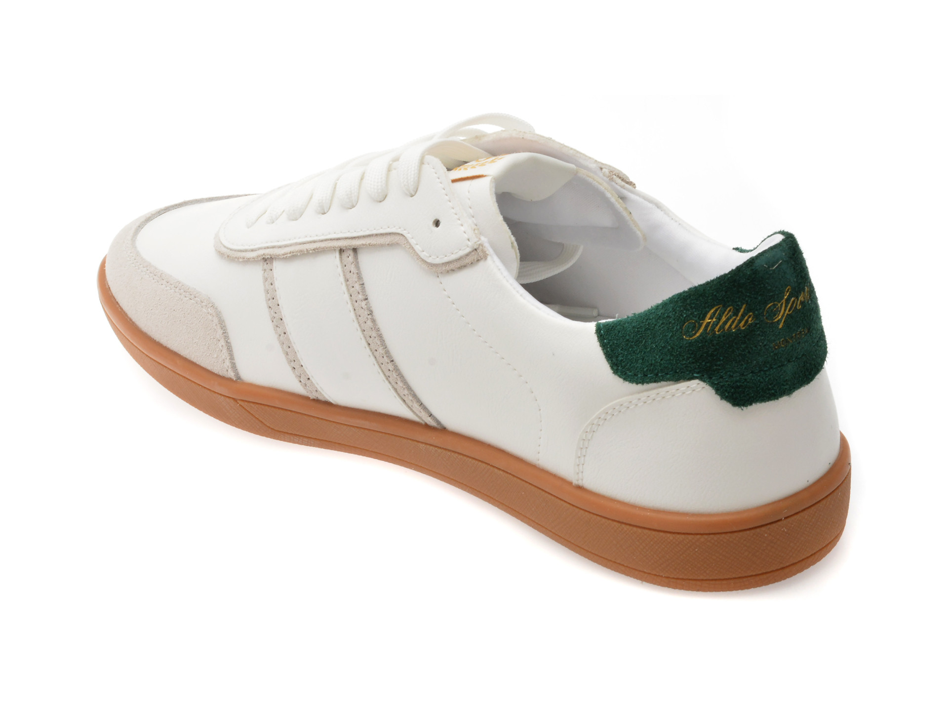 Pantofi sport ALDO albi, UPTOWN 125, din piele ecologica