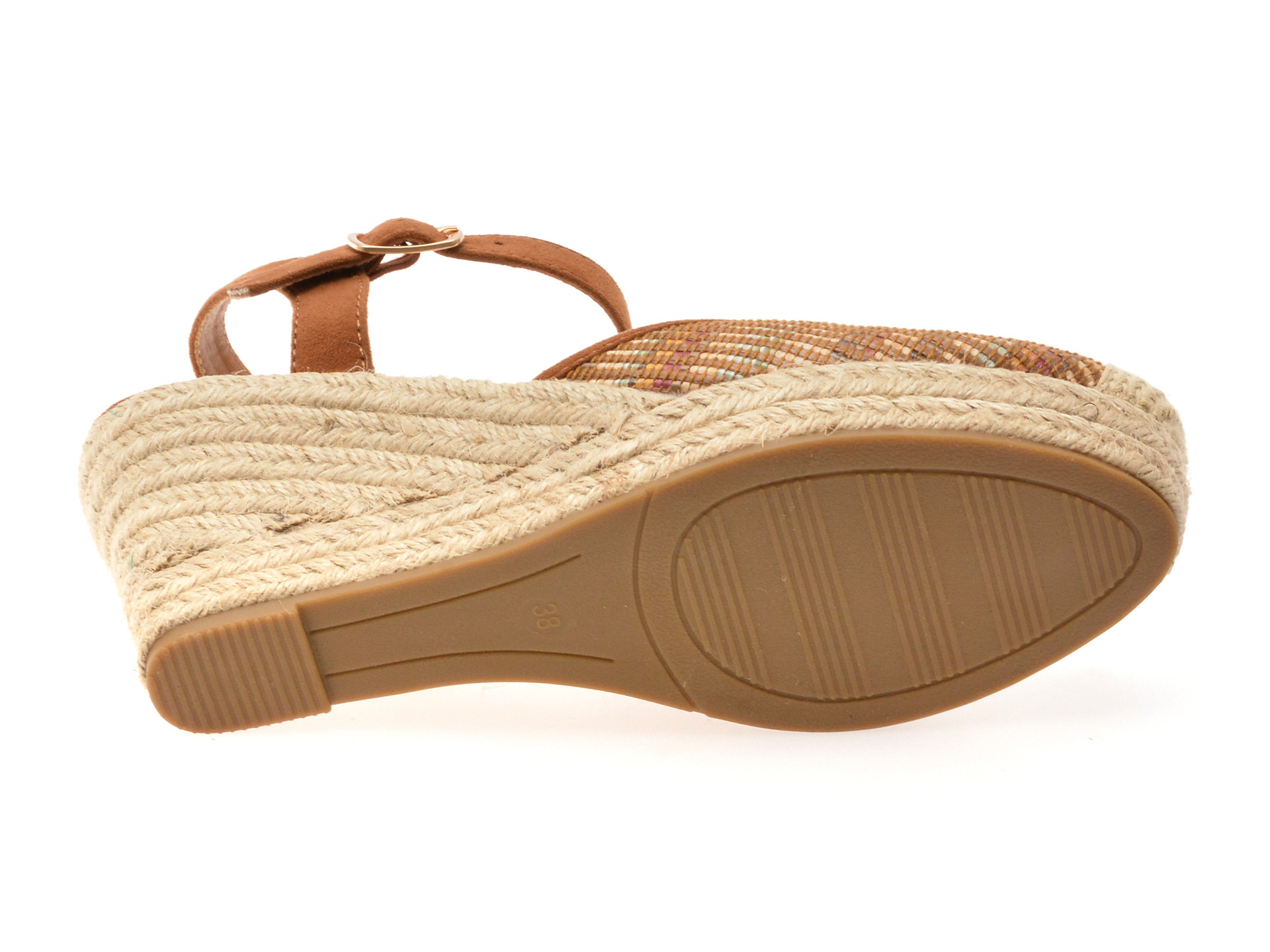 Pantofi EPICA maro, 82914, din piele ecologica