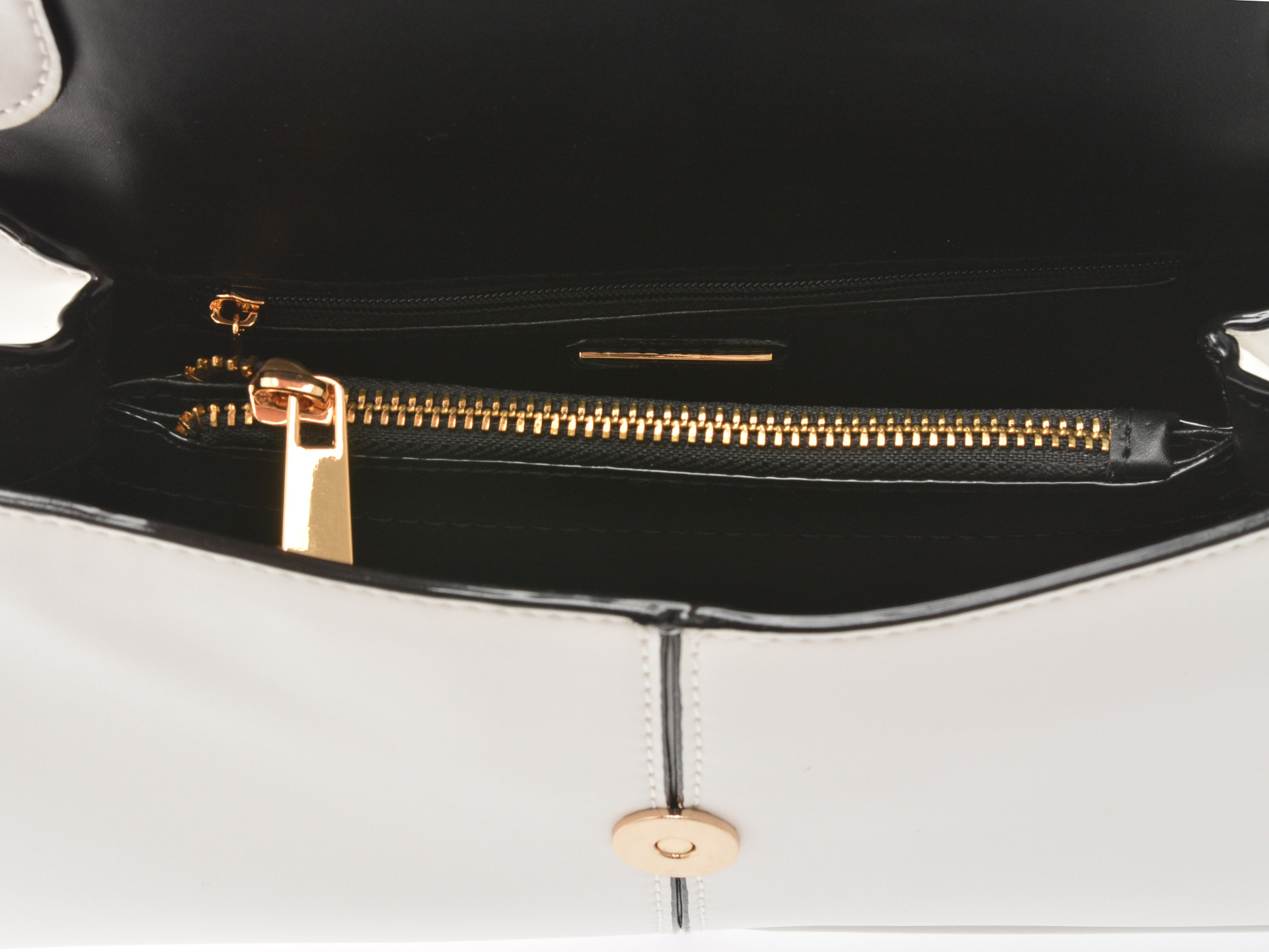 Geanta ALDO alba, SADIE BAG 100, din piele ecologica