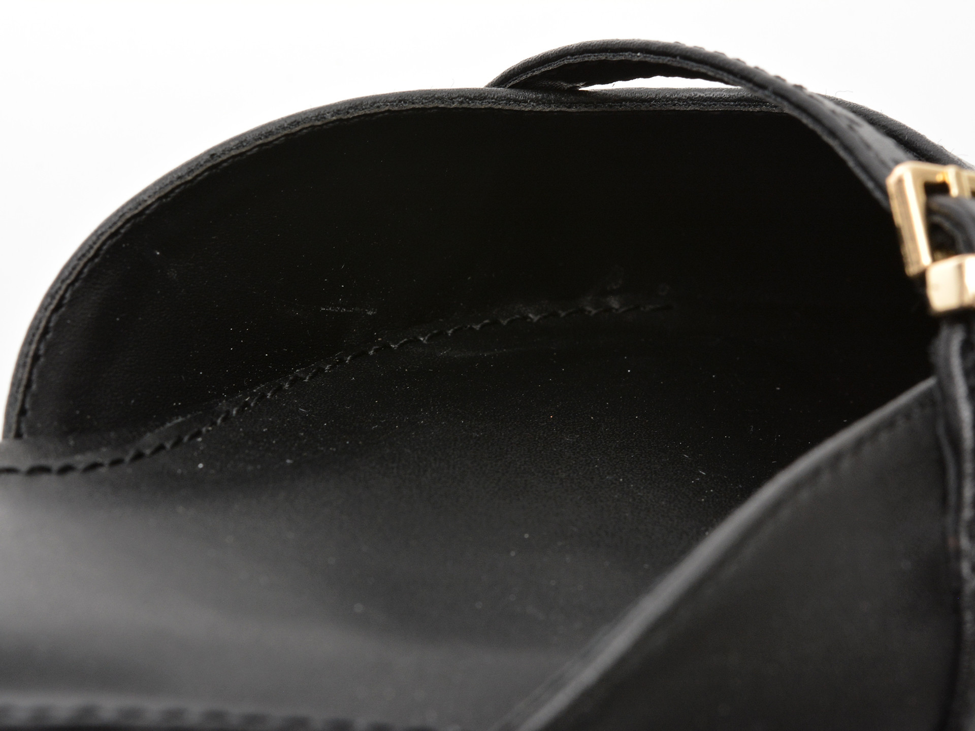 Pantofi ALDO negri, FLINTSTONE 001, din piele naturala