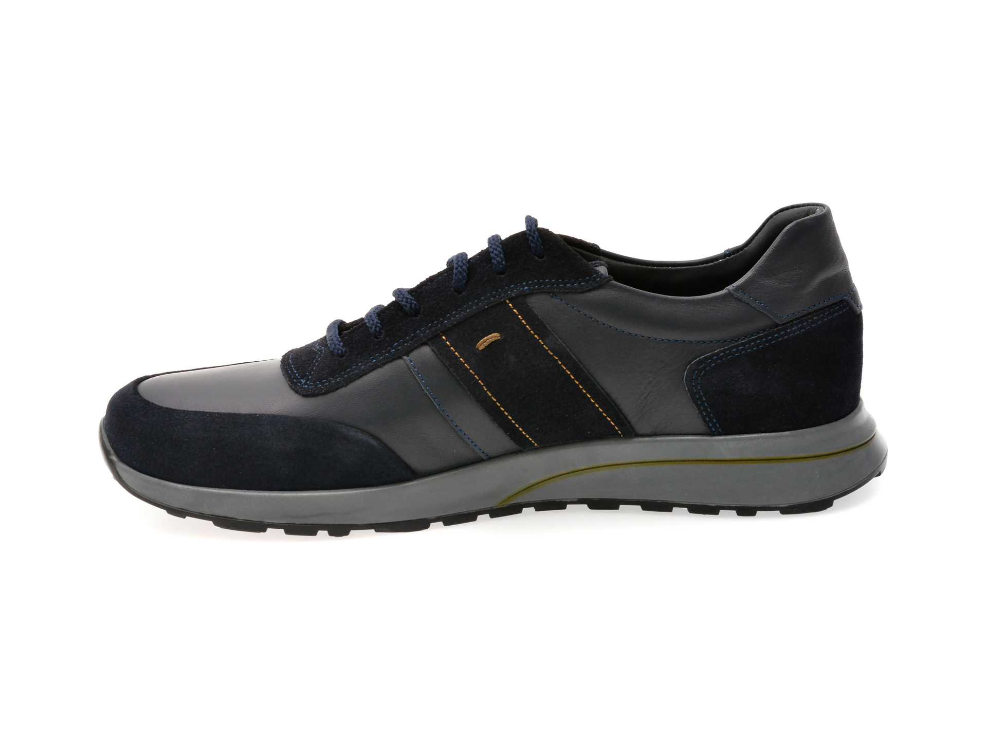 Pantofi sport OTTER bleumarin, 6541, din piele naturala