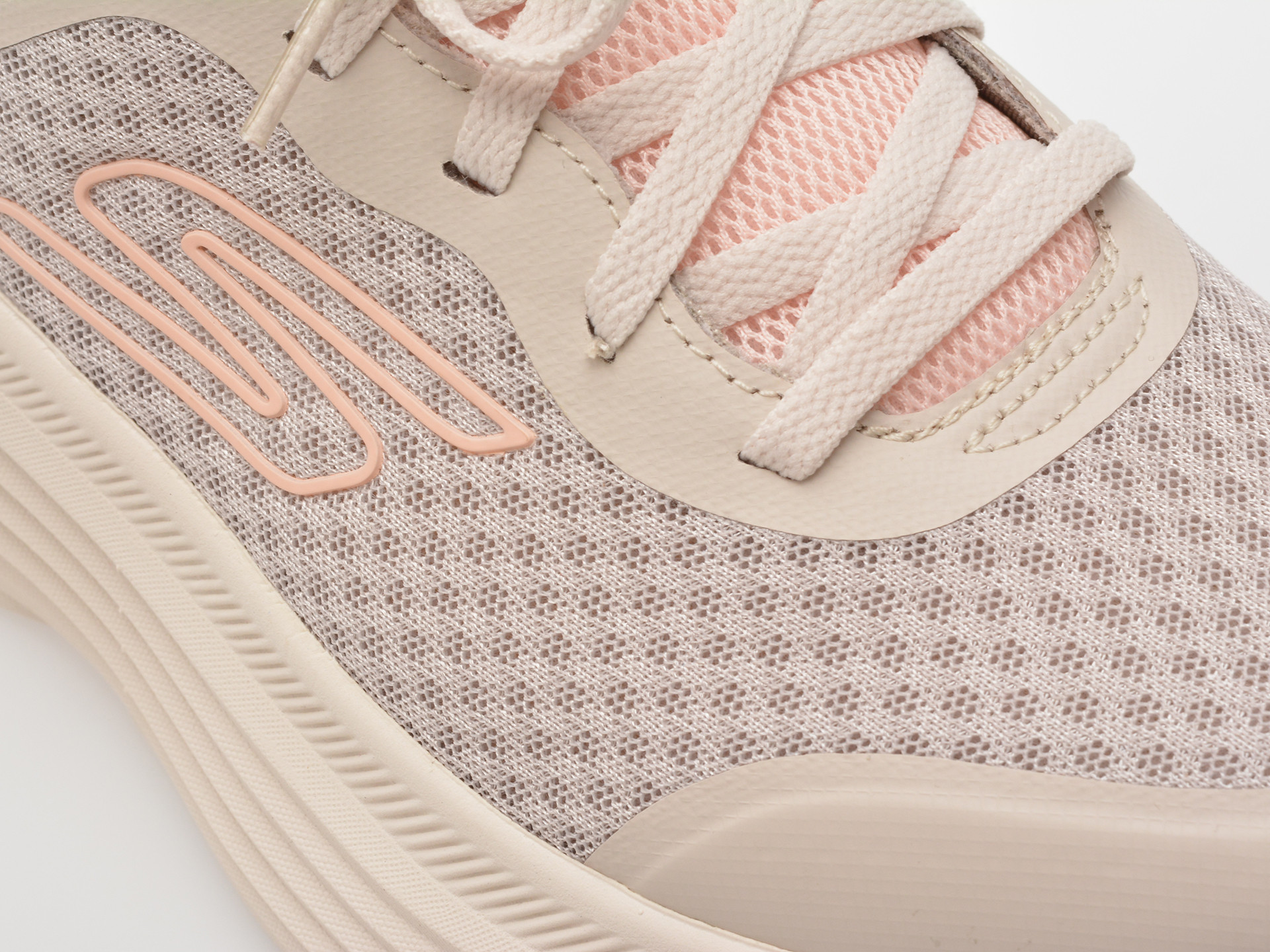 Pantofi sport SKECHERS nude, MAX CUSHIONING ENDEAVOUR, din material textil