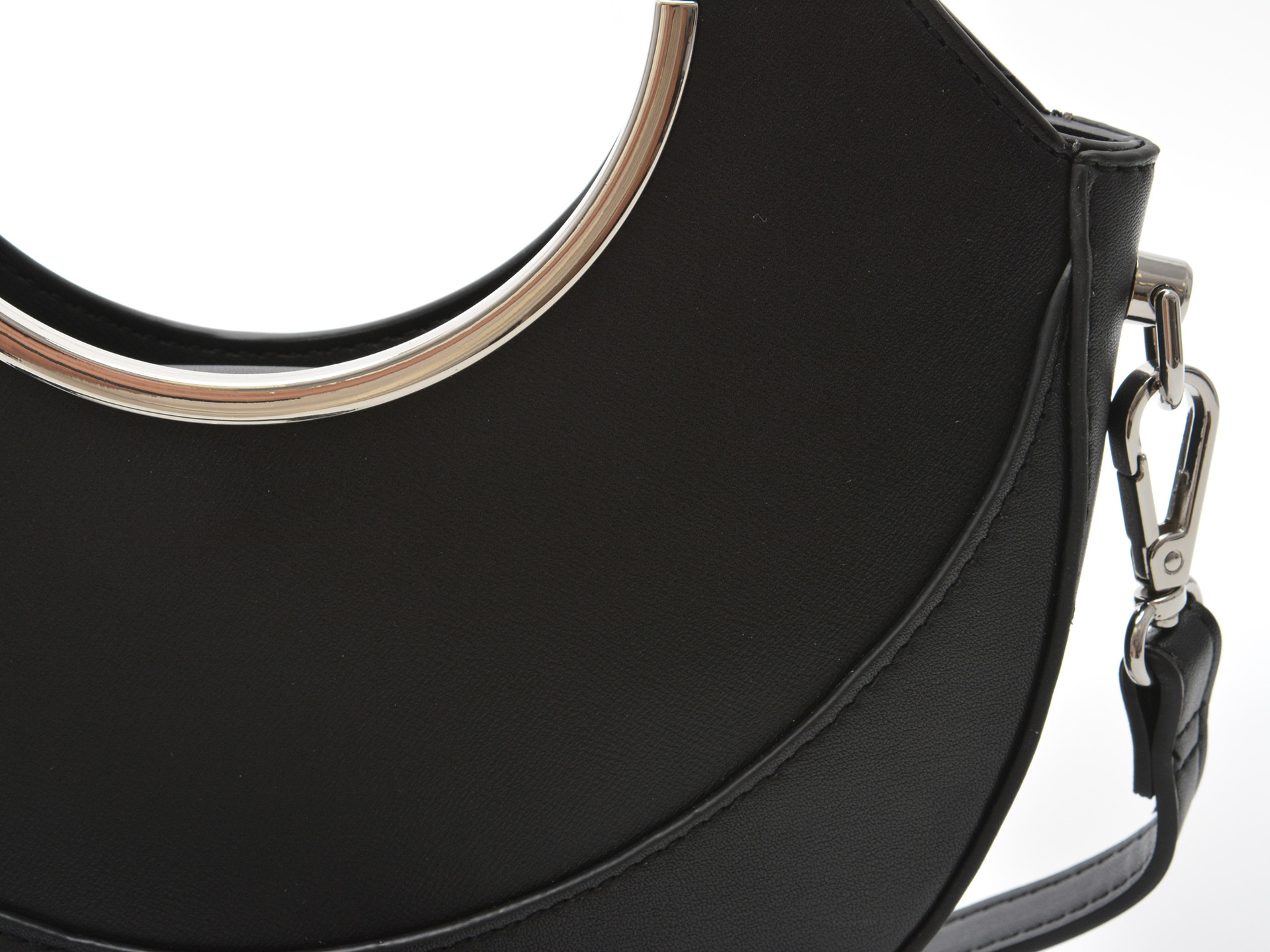 Geanta ALDO neagra, FRENACIA 007, din piele ecologica