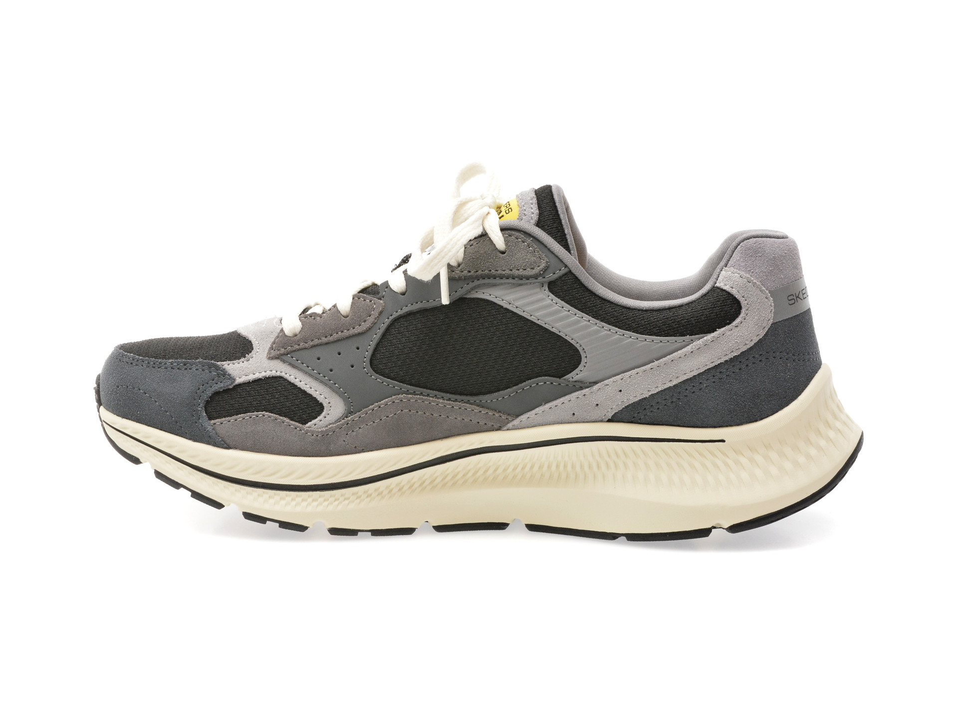 Pantofi sport SKECHERS gri, GO RUN CONSISTENT 2.0, din material textil