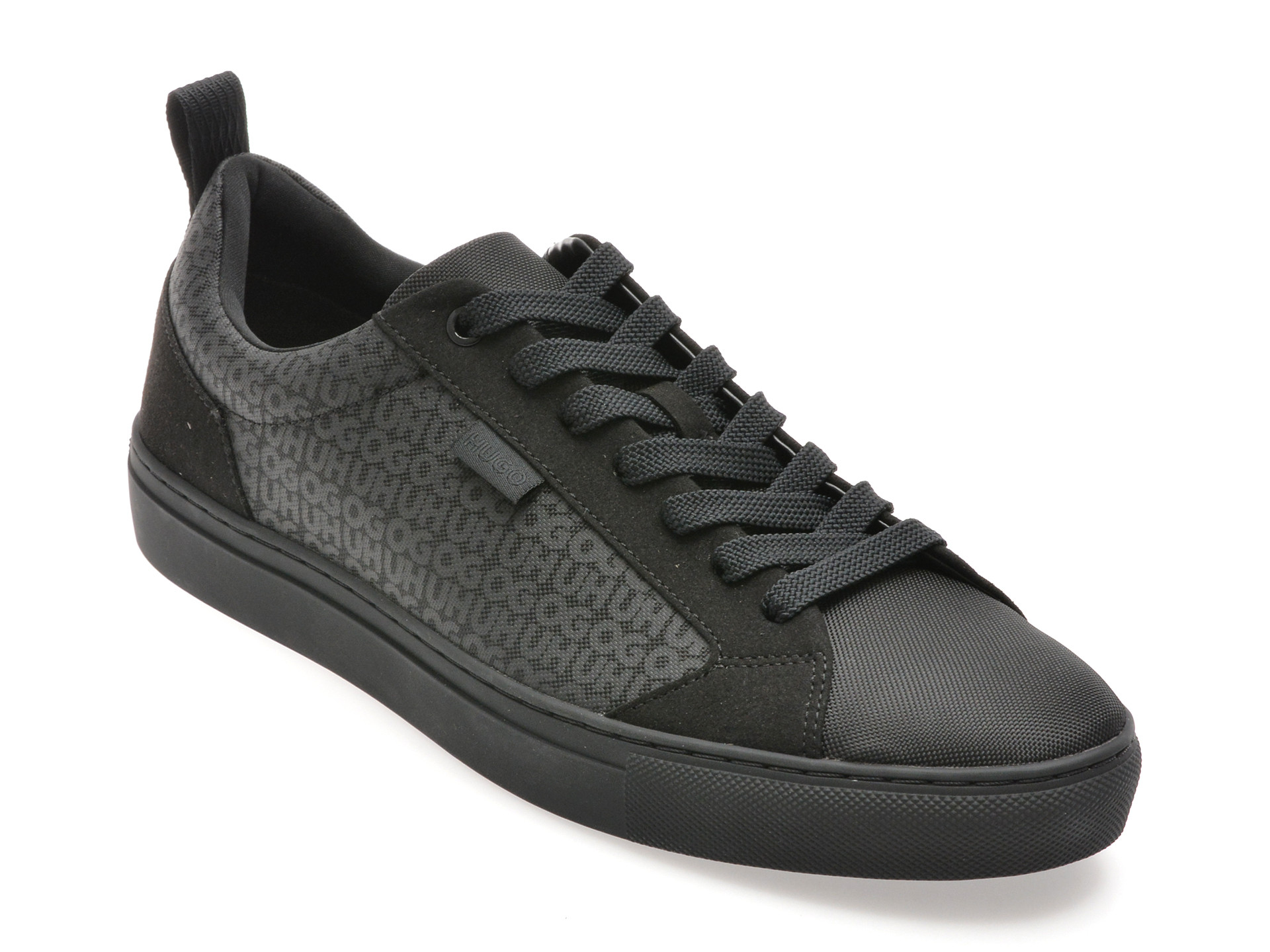 Pantofi sport HUGO negri, 2667, din material textil