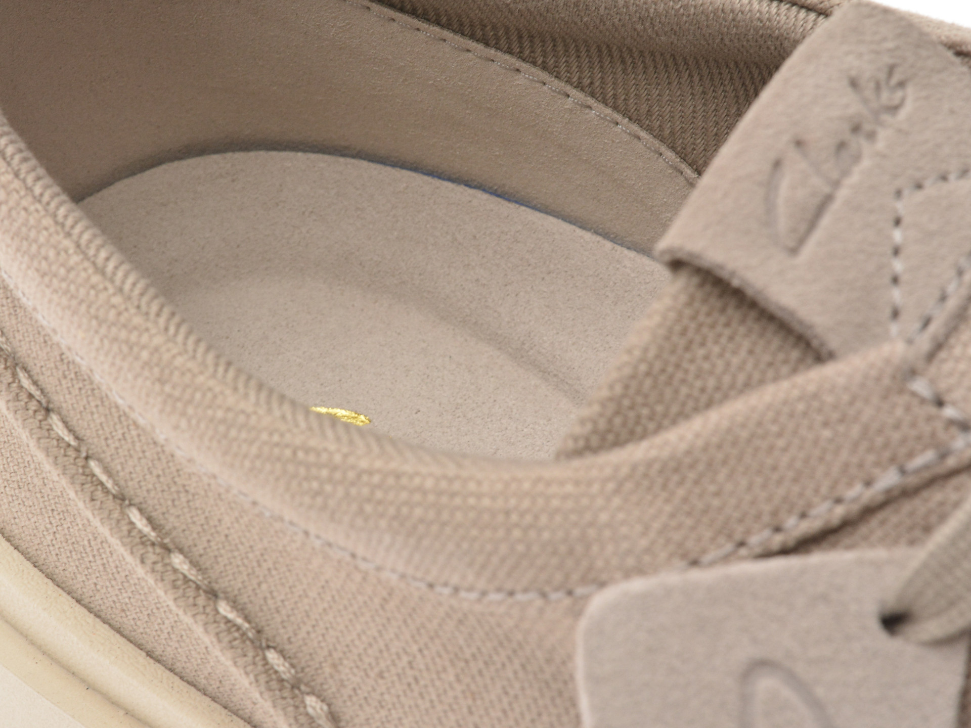 Mocasini CLARKS gri, POLDEN MOC, din material textil