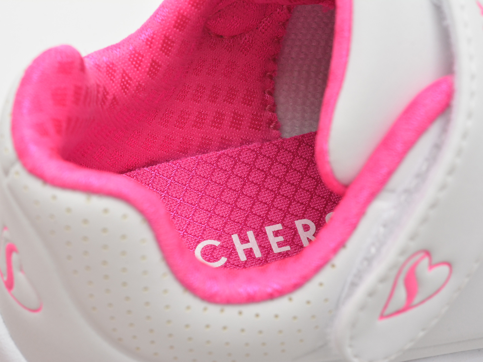 Pantofi sport SKECHERS albi, UNO LITE, din piele ecologica