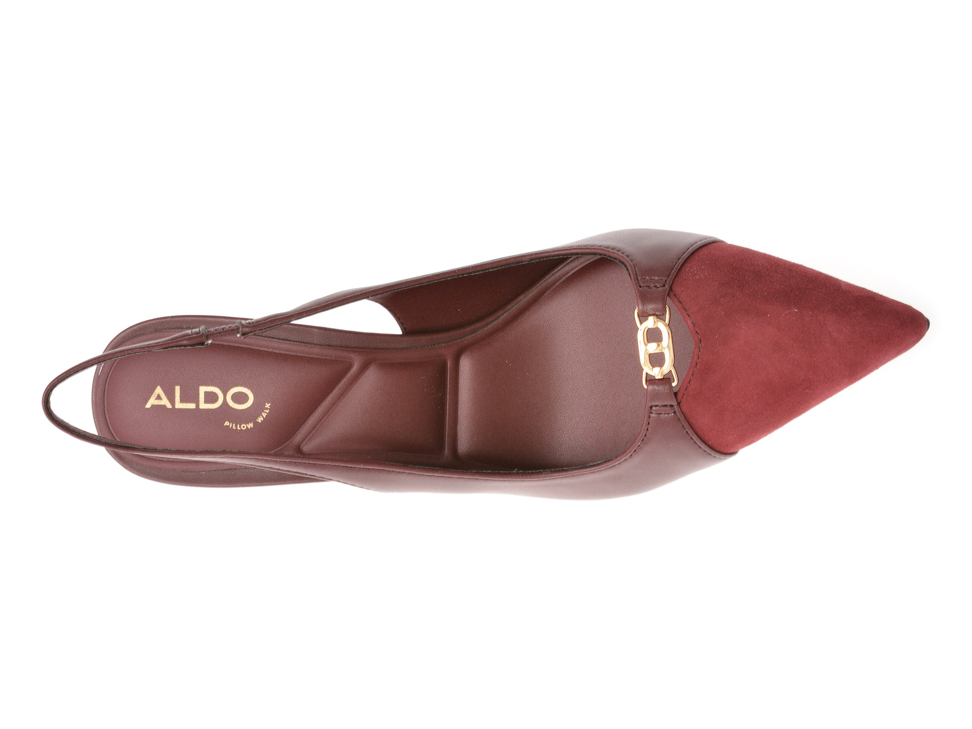 Pantofi eleganti ALDO visinii, AUGUSTAS 640, din piele ecologica